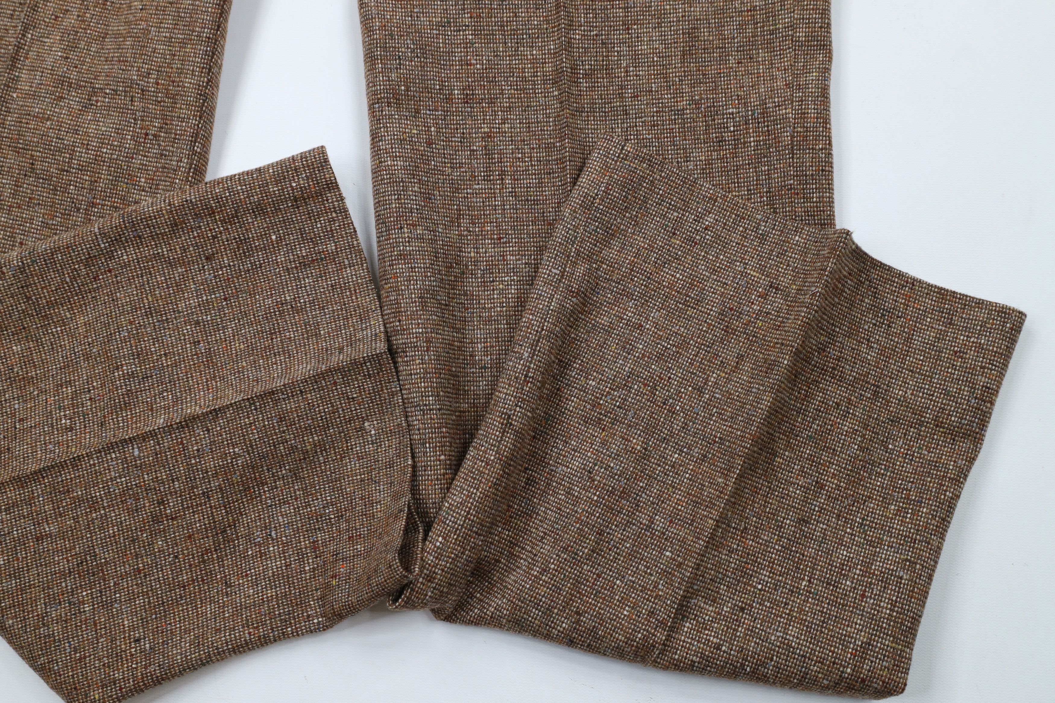Vintage Vintage 70s Streetwear Wool Tweed Bell Bottoms Pants USA Size US 36 / EU 52 - 6 Thumbnail