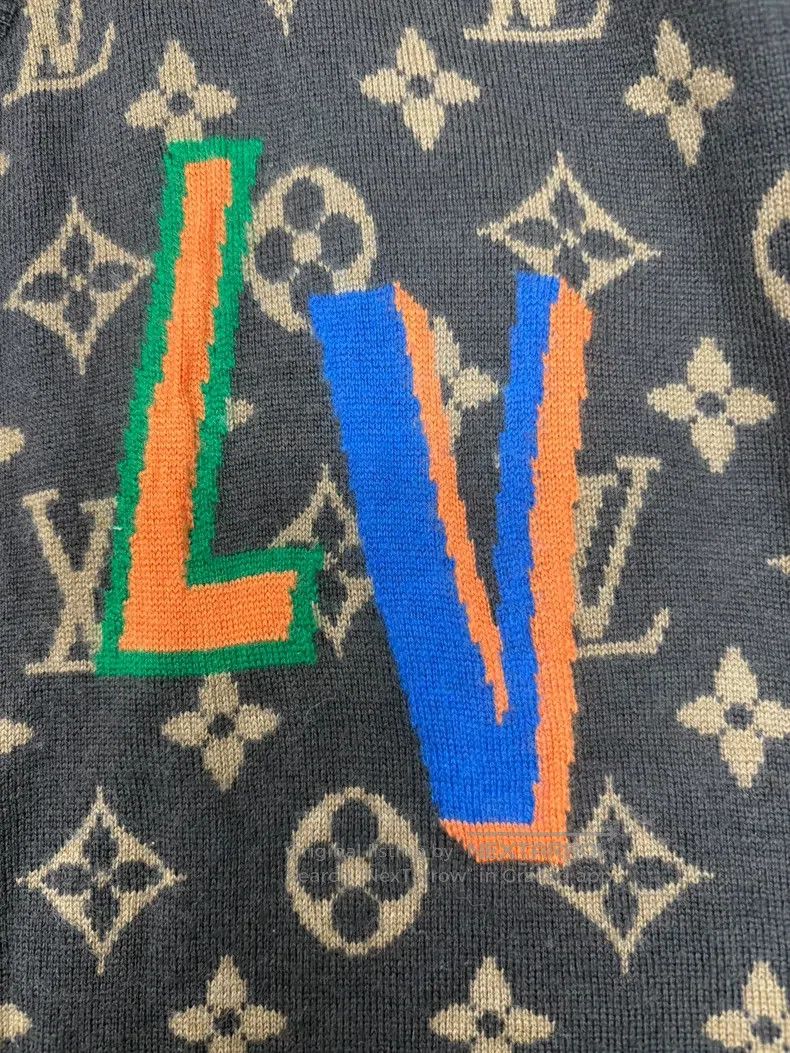 Louis Vuitton Louis Vuitton Nba full print co-branded zipper wool jacket Size US XXL / EU 58 / 5 - 3 Thumbnail