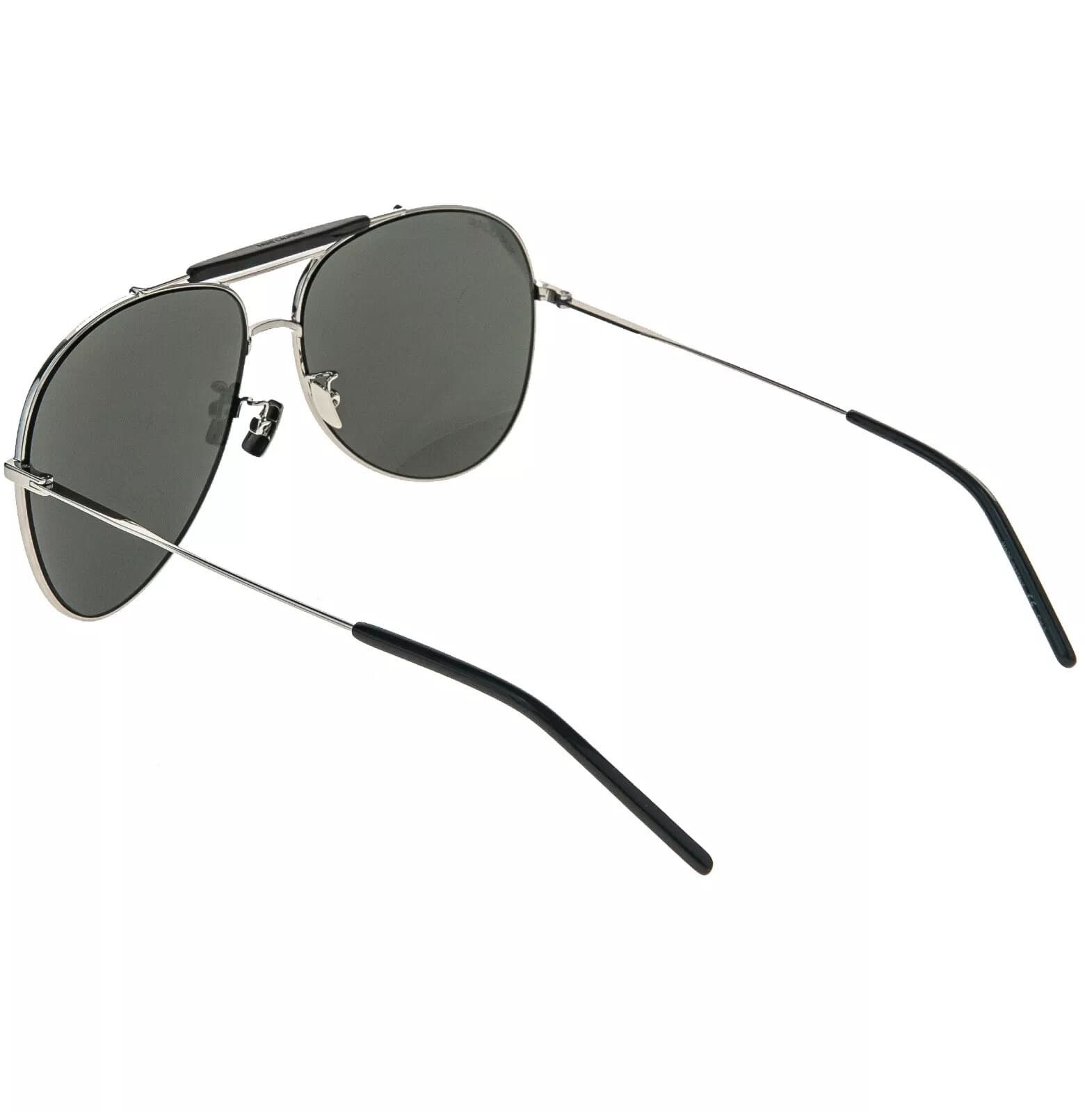Yves Saint Laurent SAINT LAURENT CLASSIC SL 11 001 Aviator Sunglasses SL11 Size ONE SIZE - 2 Thumbnail
