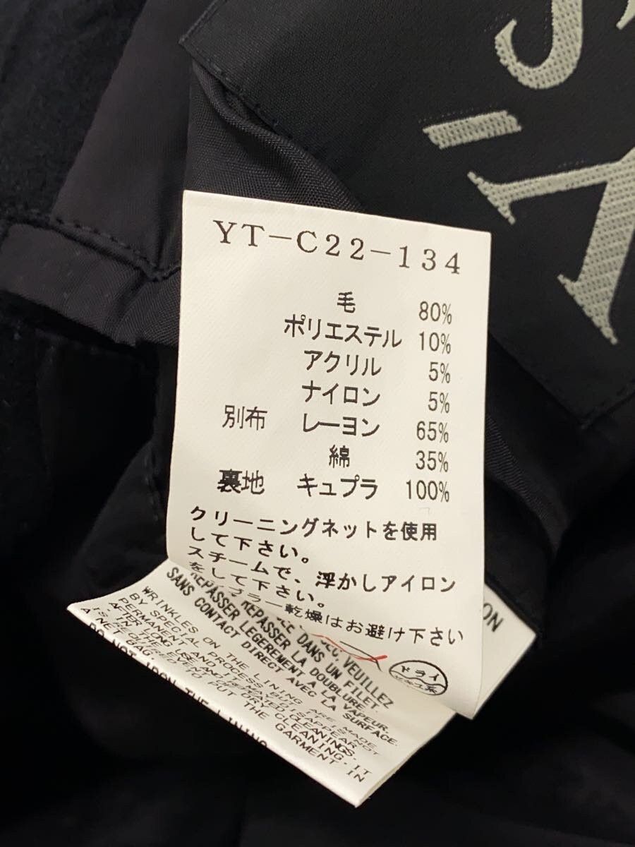 Y's × Yohji Yamamoto Wool Gabardine Wrinkle Wool Coat Size US S / EU 44-46 / 1 - 6 Thumbnail