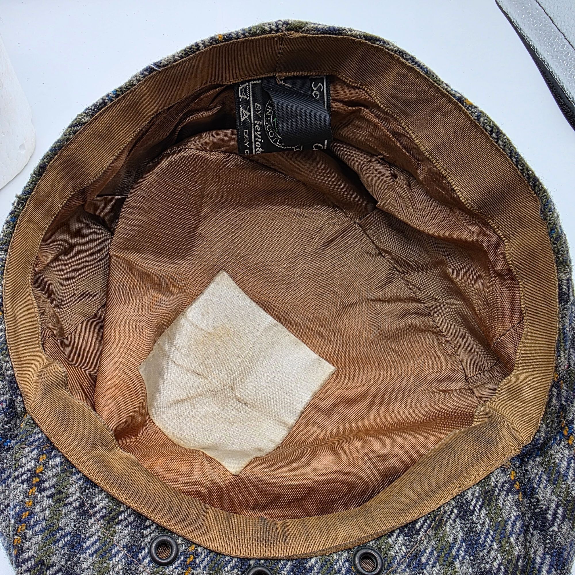 Other Scottish Cheviot Cloth Wool Newsboy Cap By Teviotex Hawick A Size ONE SIZE - 10 Thumbnail