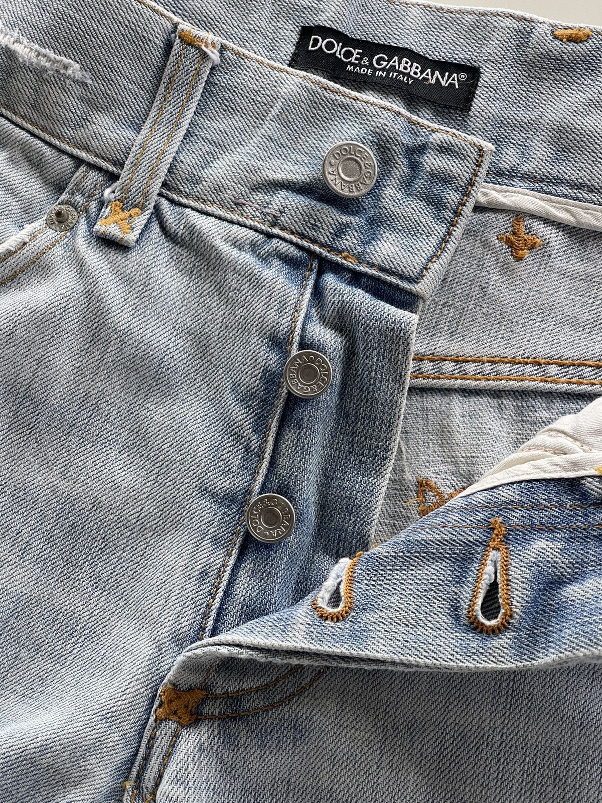 Dolce & Gabbana Dolce & Gabbana Ripped Distressed Denim Size US 30 / EU 46 - 15 Thumbnail