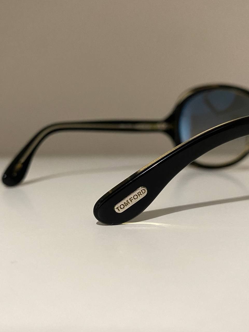 Tom Ford Tom Ford CECILE Oval Oversized Retro Vintage Y2k Sunglasses Size ONE SIZE - 7 Thumbnail