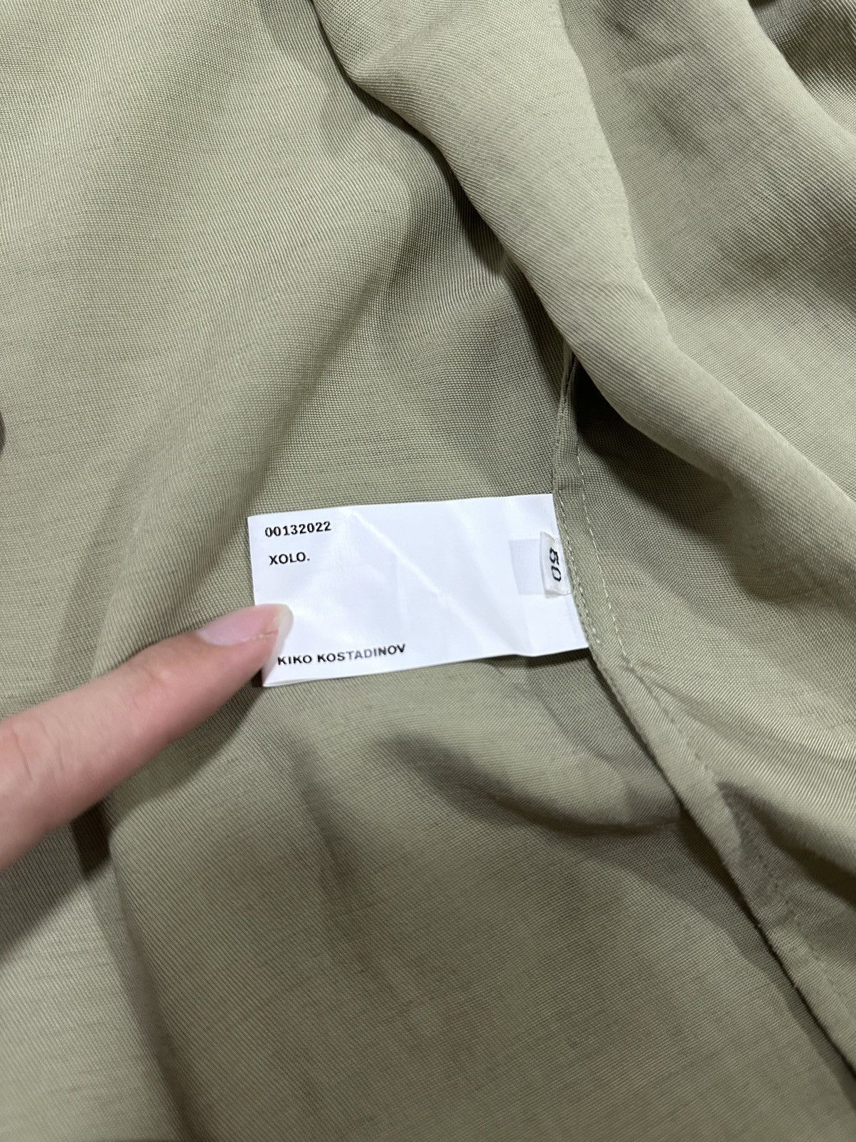 Kiko Kostadinov Kiko Kostadinov Aden Military Shirt Size US M / EU 48-50 / 2 - 9 Thumbnail