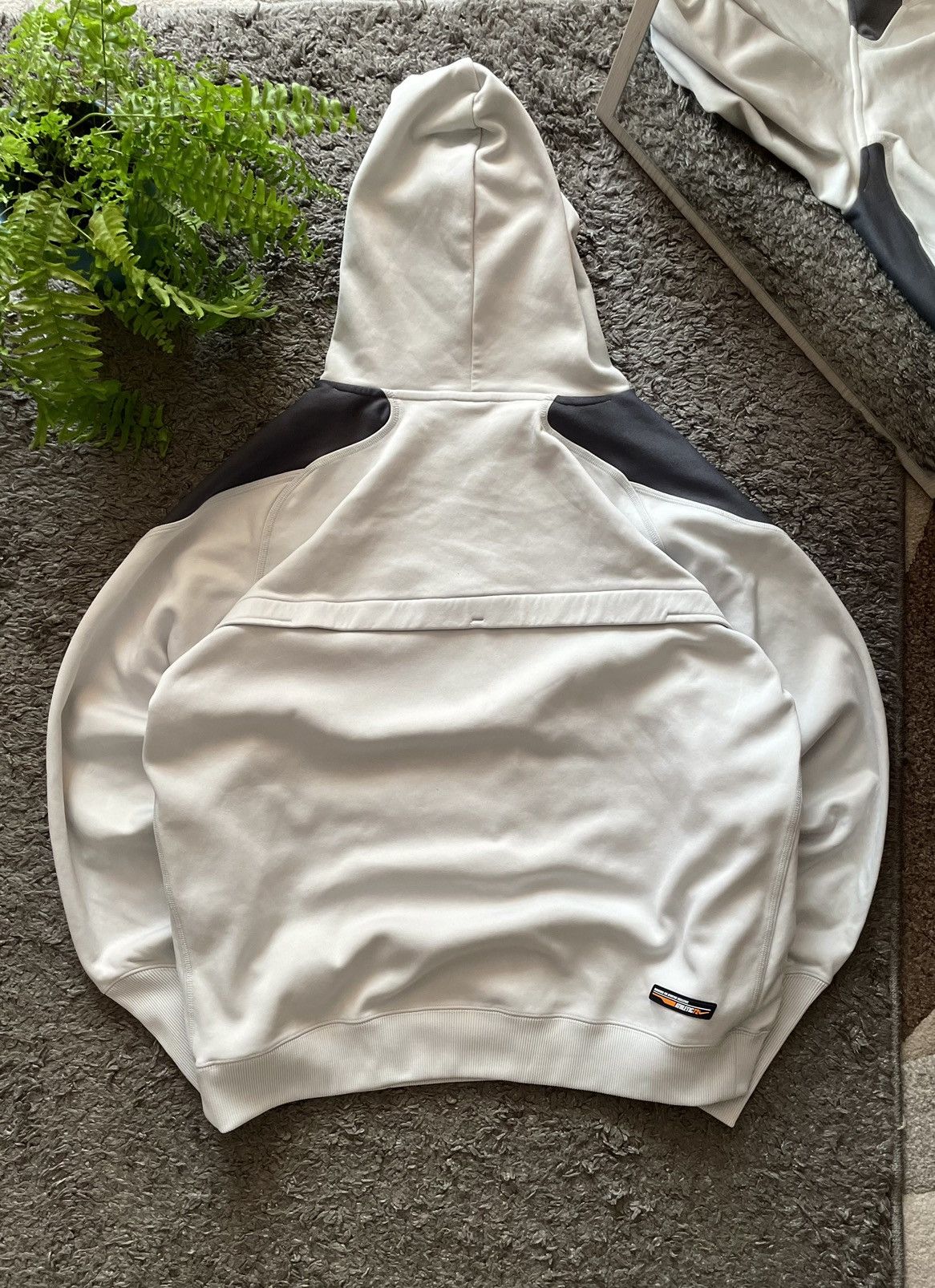 Nike × Vintage 00s Nike Full-Zip Hoodie Streetwear Vinatge Logo Swoosh Rare Size US XL / EU 56 / 4 - 11 Thumbnail