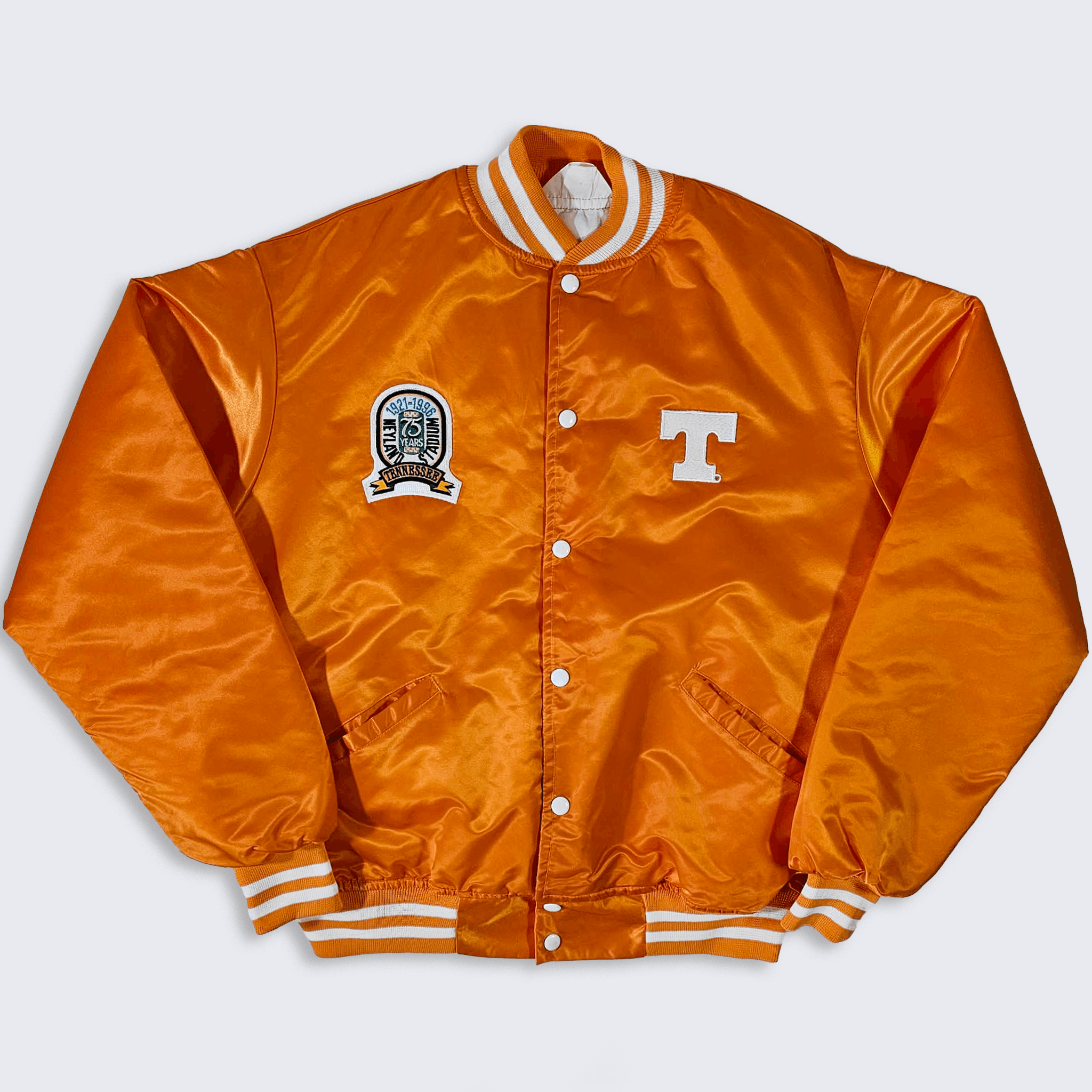 NCAA Tennessee Volunteers Vintage 90s Starter Style Bomber Jacket Size US XL / EU 56 / 4 - 2 Thumbnail