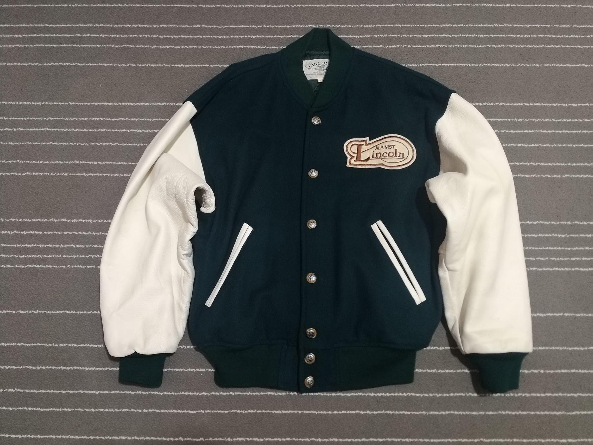 Lincoln X Yamato International co varsity jacket M