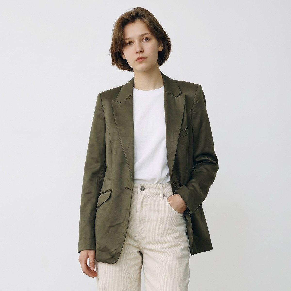 GOA 🇯🇵 VINTAGE GOA COTTON BLEND BLAZER MADE IN JAPAN Size M / US 6-8 / IT 42-44 - 2 Thumbnail