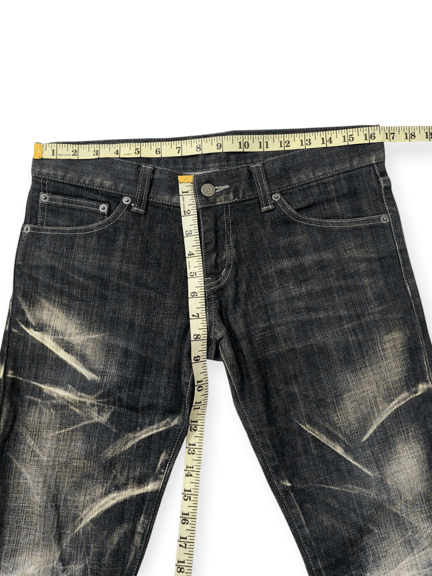 Tornado Mart 💥Tornado Mart Whiskers Super Flared Denim Size US 33 - 20 Thumbnail