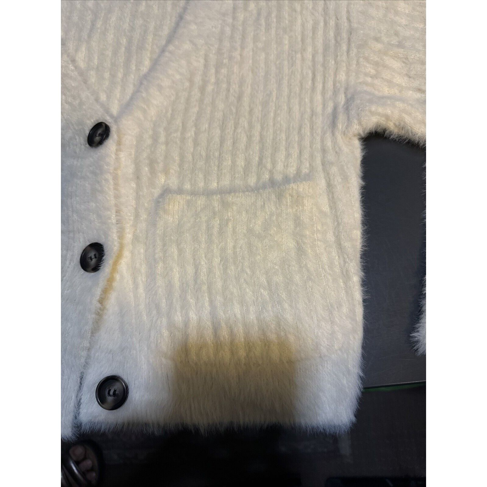 Cotton On COTTON ON Women’s Cardigan Sweater Button Down Ribbed Fuzzy Size S / US 4 / IT 40 - 13 Thumbnail