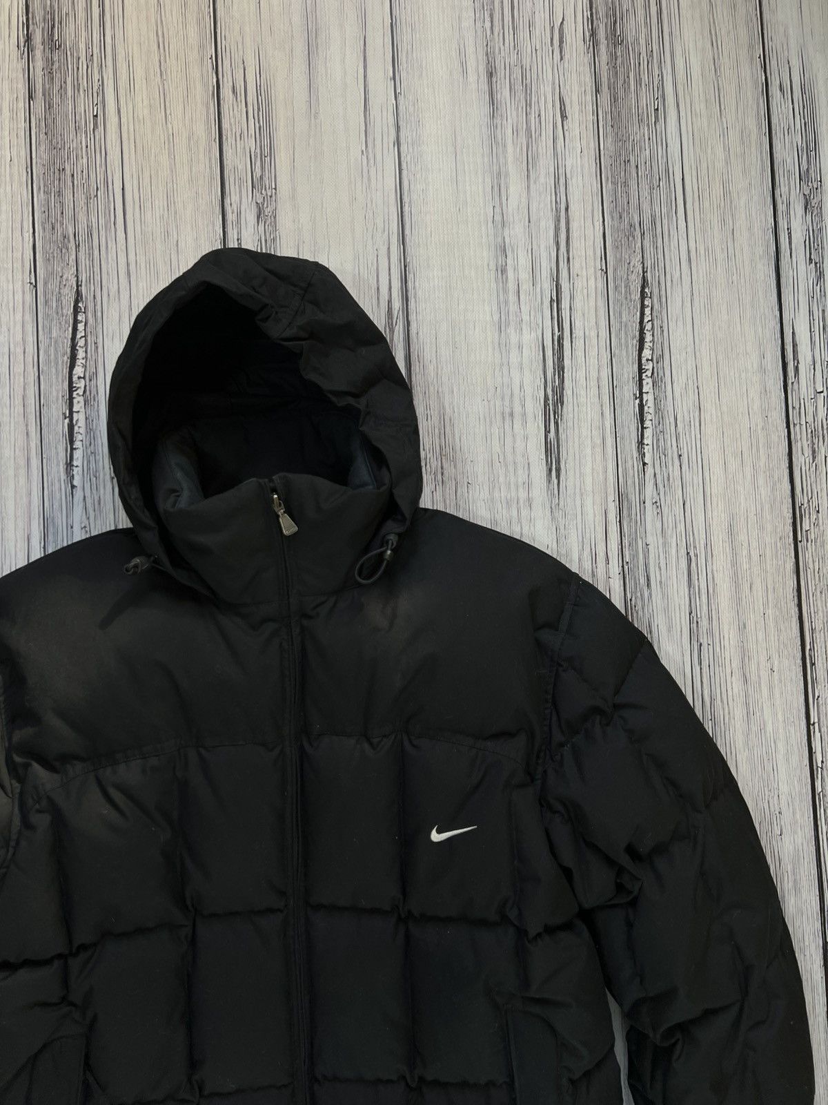 Nike Vintage Nike Puffer Down Jacket Size M Black Rare Size US M / EU 48-50 / 2 - 3 Thumbnail