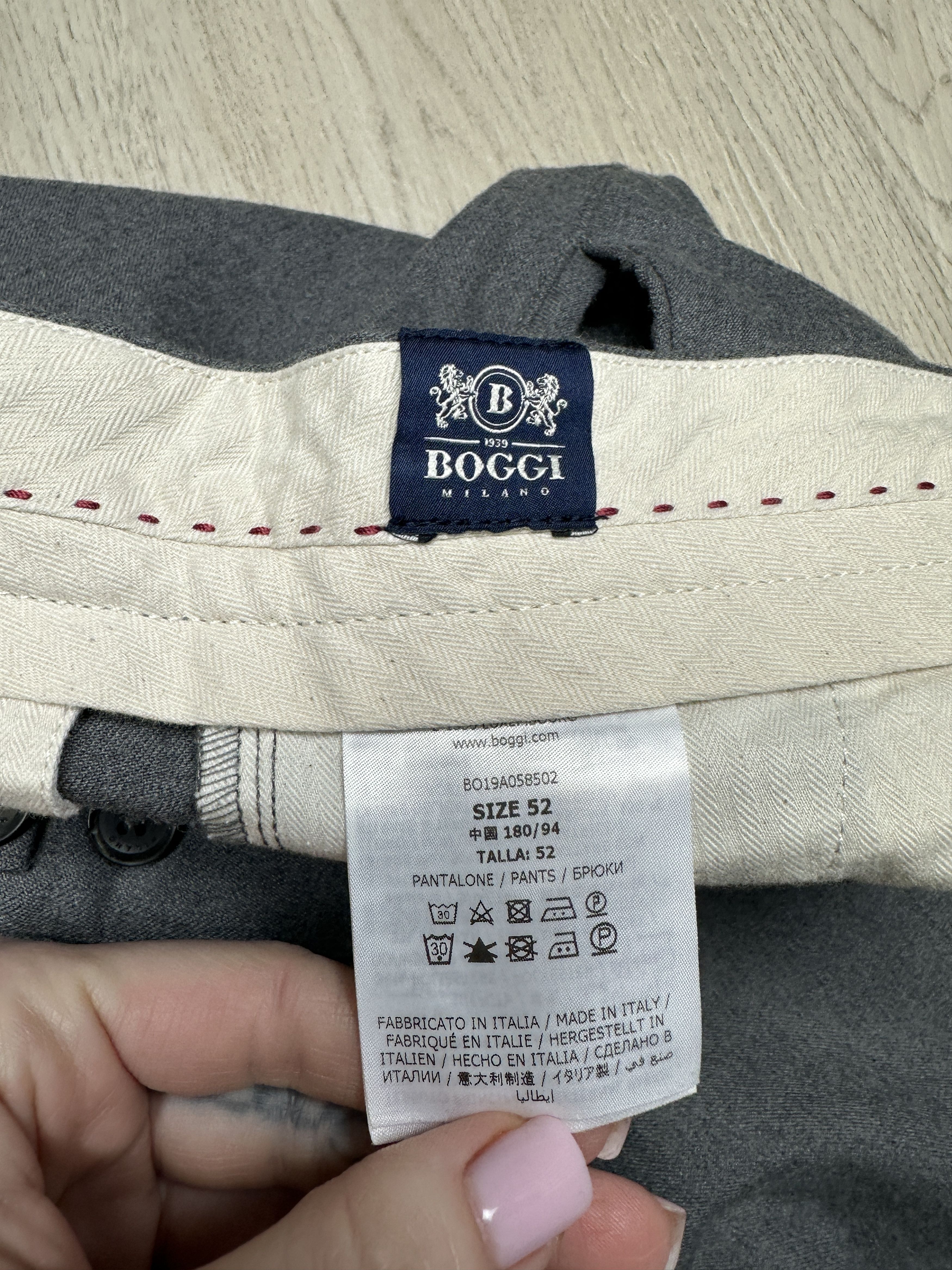 Boggi Boggi Milano Mens Wool Cargo Pants Size US 36 / EU 52 - 5 Thumbnail