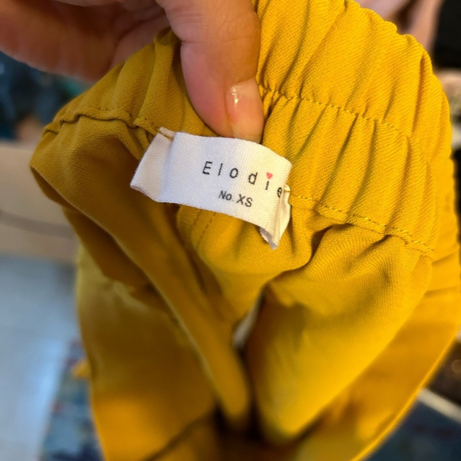 Other Elodie Yellow Pleated Belted Shorts Size 26" / US 2 / IT 38 - 3 Thumbnail