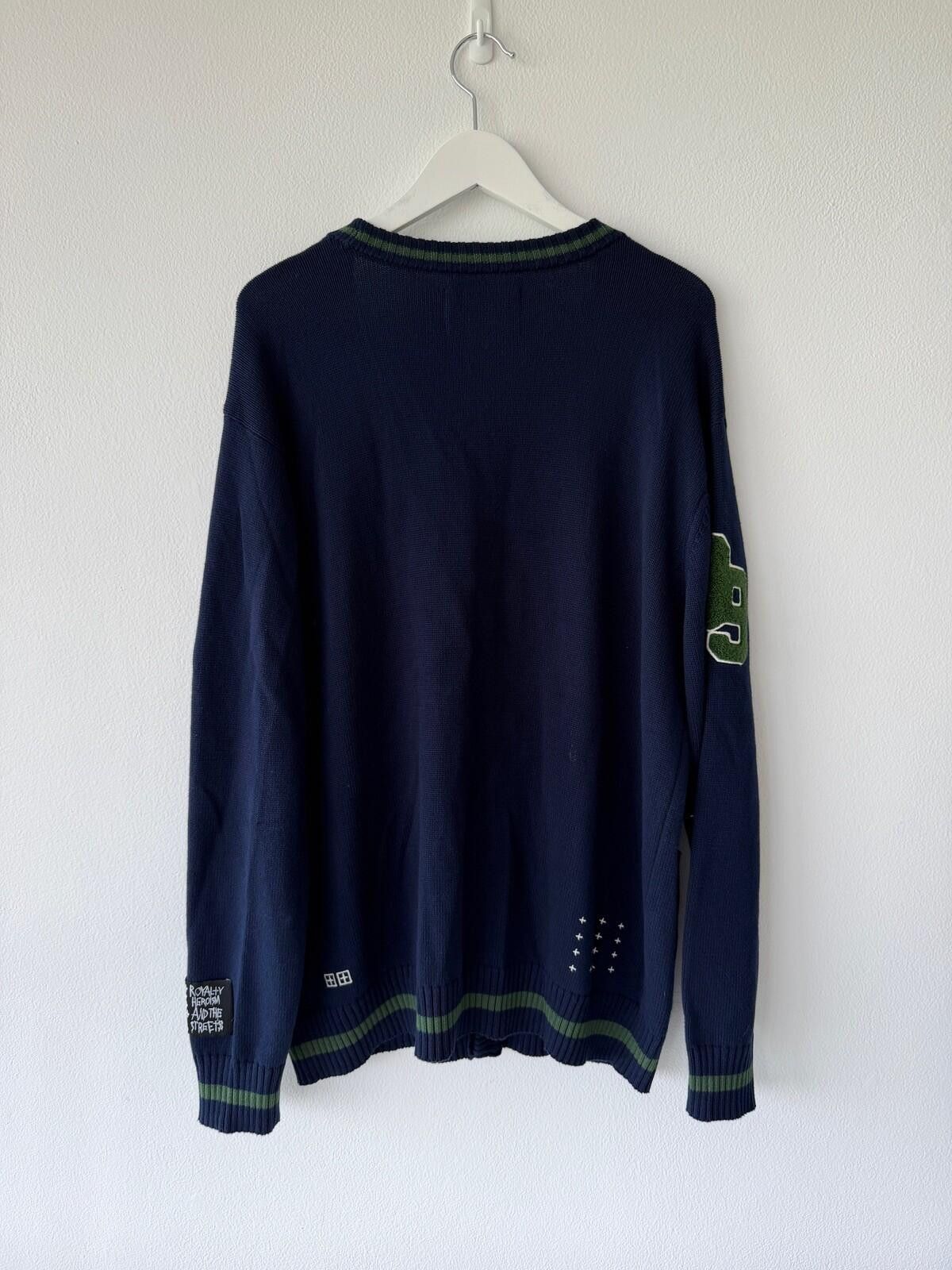 Ksubi new Ksubi mens cardigan knit jumper shirt navy medium m Size US M / EU 48-50 / 2 - 5 Thumbnail