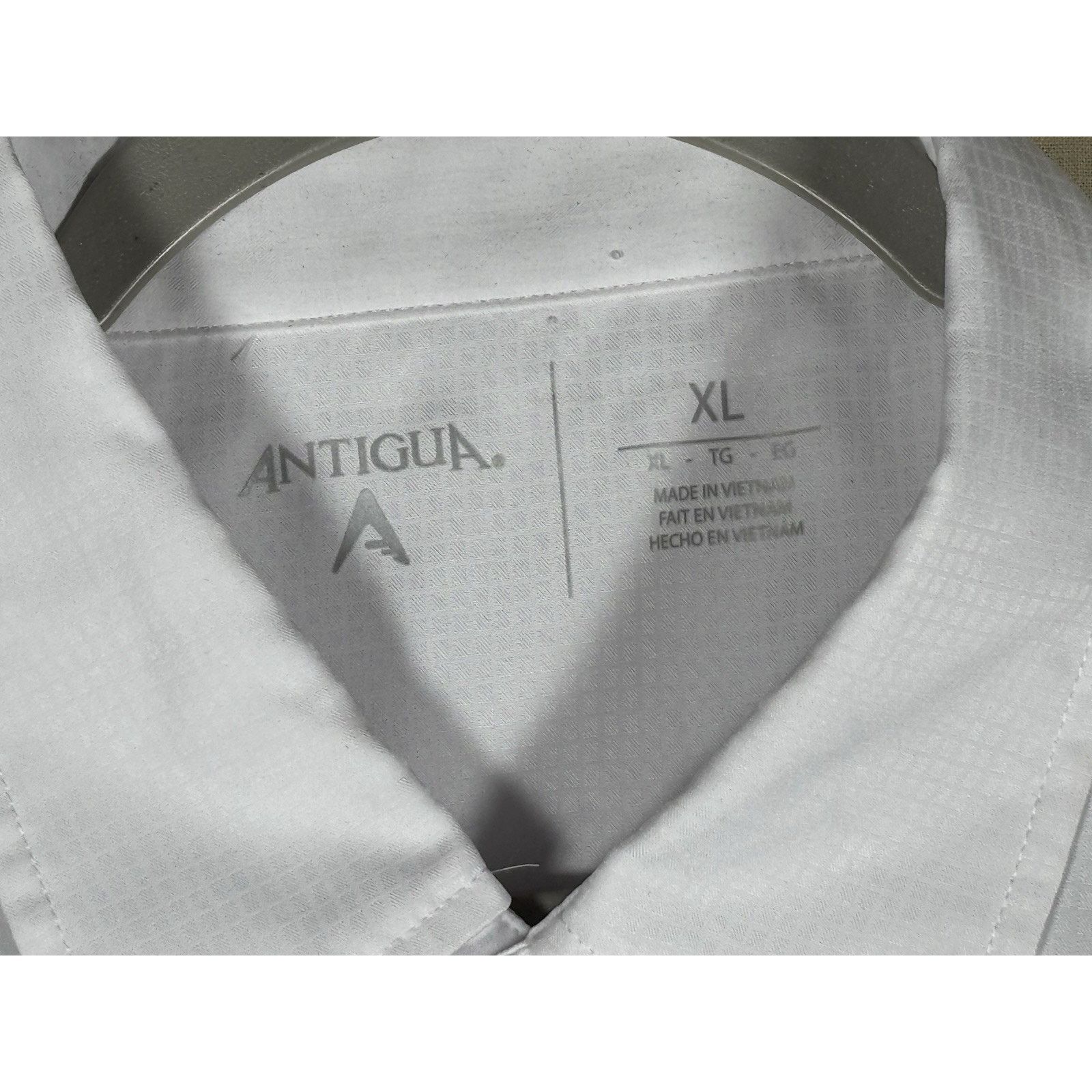 Antigua Antigua Alabama Crimson Tide White XL Button Up Shirt NWT Size US XL / EU 56 / 4 - 7 Thumbnail