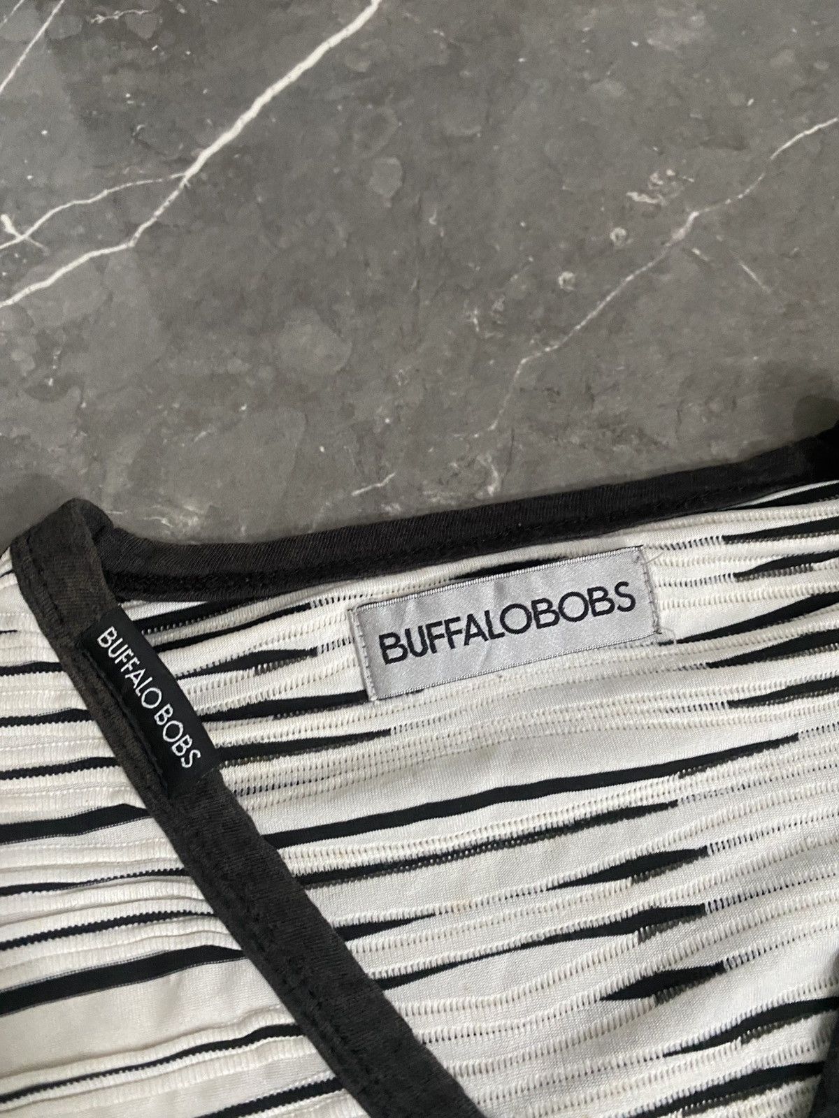 BUFFALO BOBS Buffalo Bobs Waffle Stripe Archived Longsleeve Size US M / EU 48-50 / 2 - 5 Thumbnail