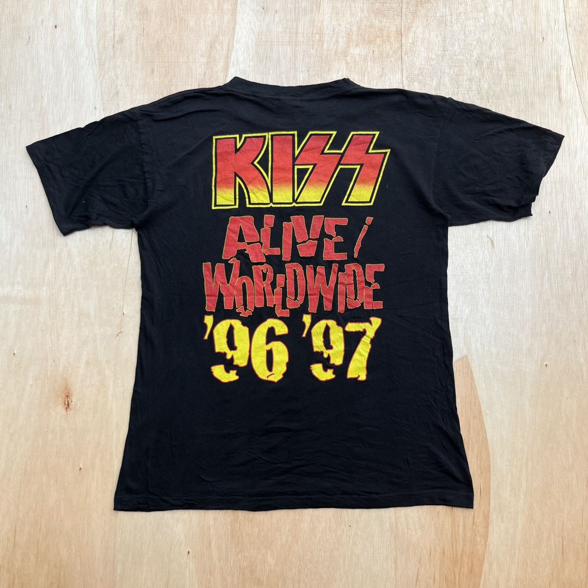 Band Tees KISS ARMY DEPT VINTAGE BAND TEE ©️1996 / METALICA IRON MAIDEN Size US L / EU 52-54 / 3 - 5 Thumbnail