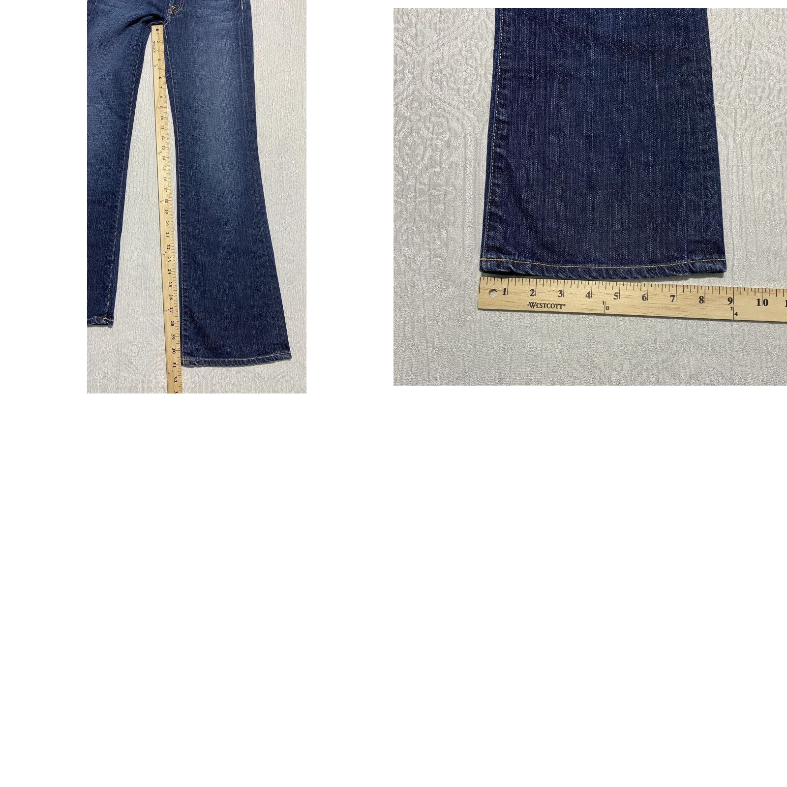 J.Crew VINTAGE J Crew Jeans Women Bootcut 27 Blue Stretch Denim 31 Inseam 5-Pocket Jeans Womens 27S Size 27" / US 4 / IT 40 - 8 Thumbnail