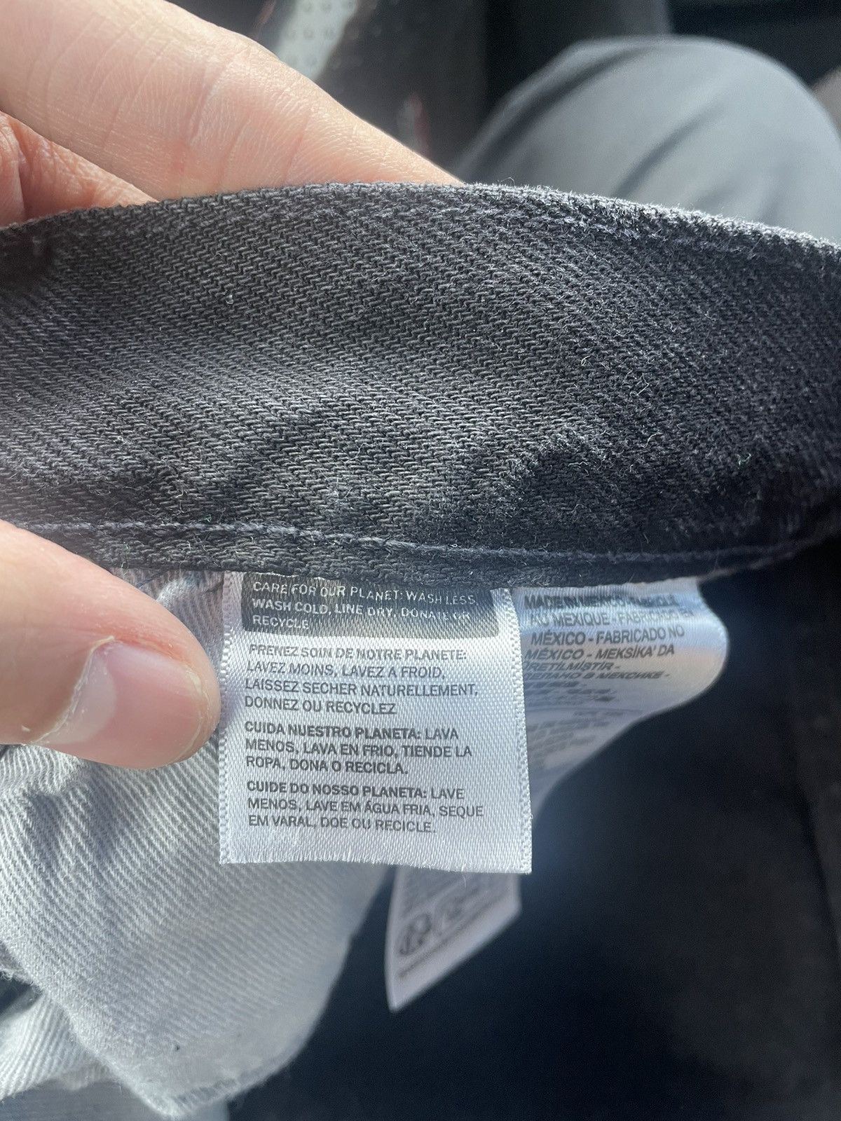 DENIM TEARS Levi's x Denim Tears The Cotton Wreath Jean Black Size US 31 - 9 Thumbnail
