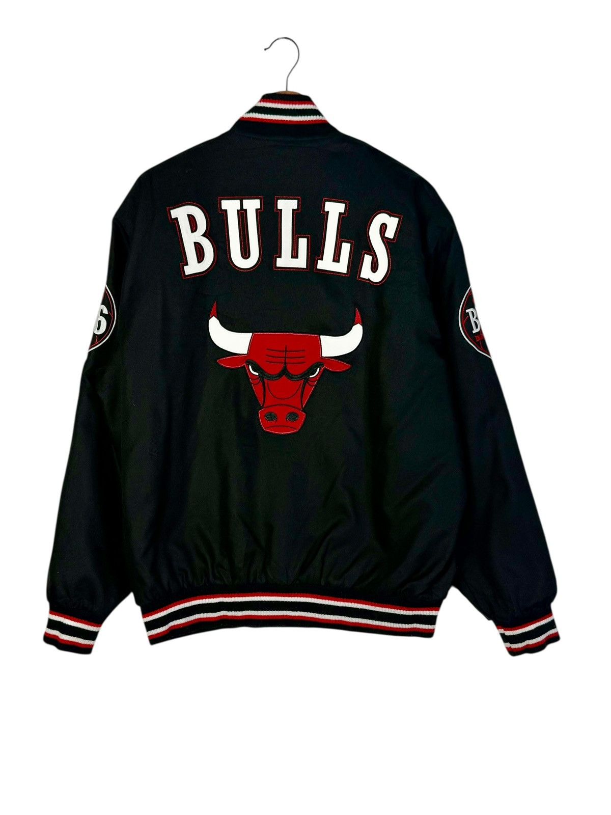 NBA Vintage 90s Chicago Bulls Varsity Jacket Size US XL / EU 56 / 4 - 2 Thumbnail