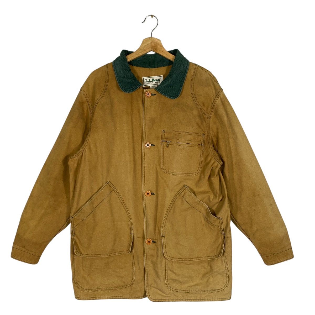 L.L. Bean Vintage 90s LL Bean Chore Jacket Boat Huntting Size US L / EU 52-54 / 3 - 1 Thumbnail