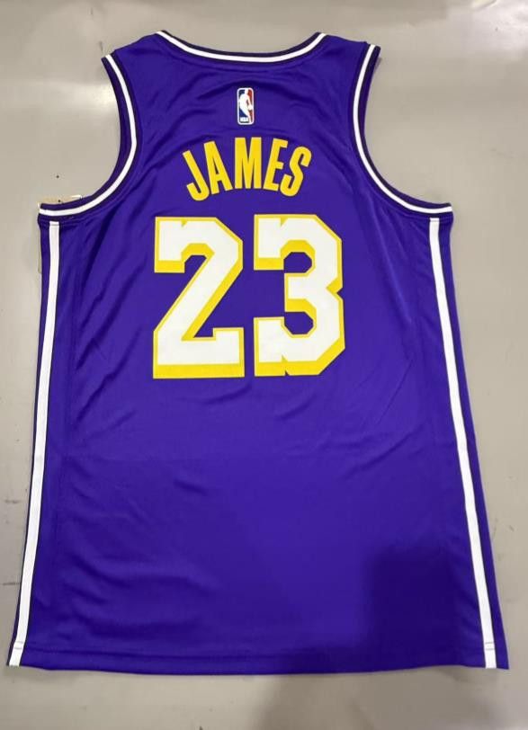 NBA 26 Laker #23 LeBron James Jersey Size US XL / EU 56 / 4 - 2 Thumbnail