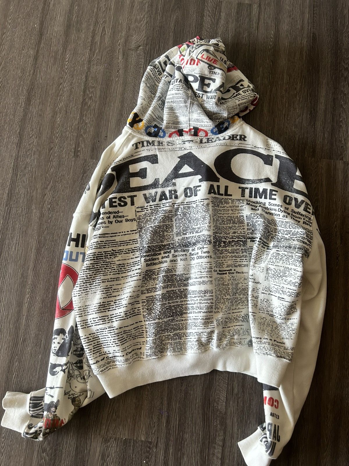 Vale VALE peace Hoodie Size US XXL / EU 58 / 5 - 2 Thumbnail