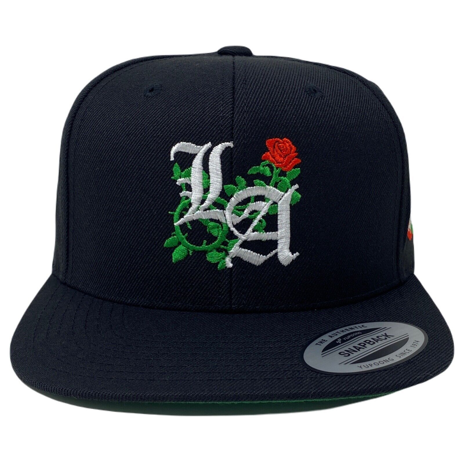 Other Los Angeles Laugh Now RED Cry Later GREEN Masks Snapback Hat Size ONE SIZE - 5 Thumbnail