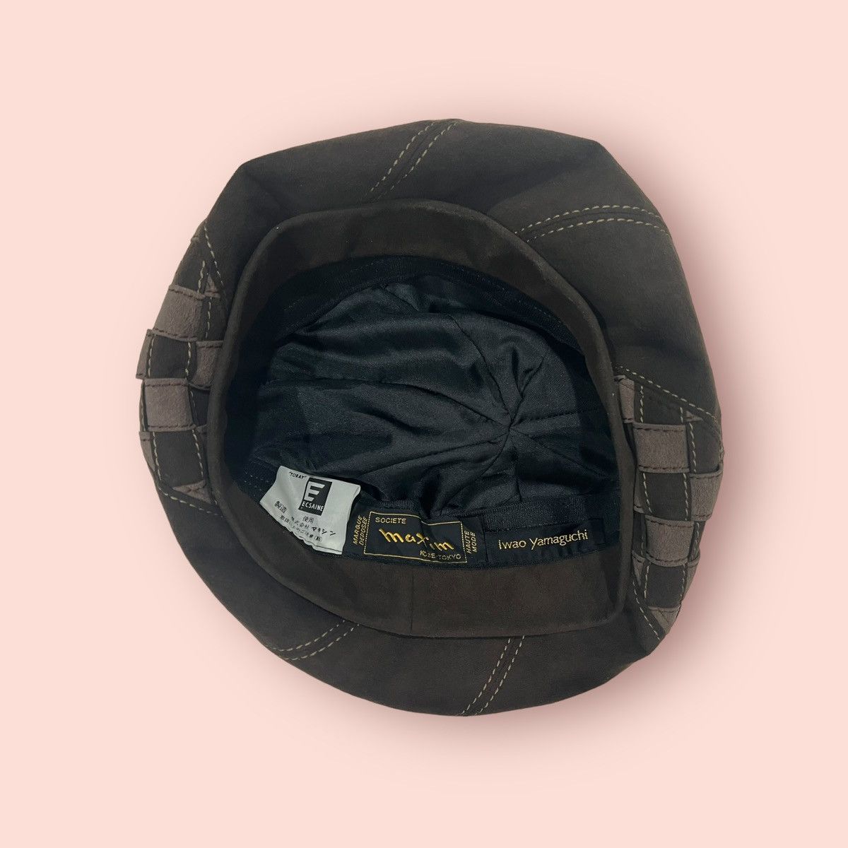 Japanese Brand × Vintage IWAO YAMAGUCHI X MAXIM TOKYO VINTAGE BERET Size ONE SIZE - 13 Thumbnail