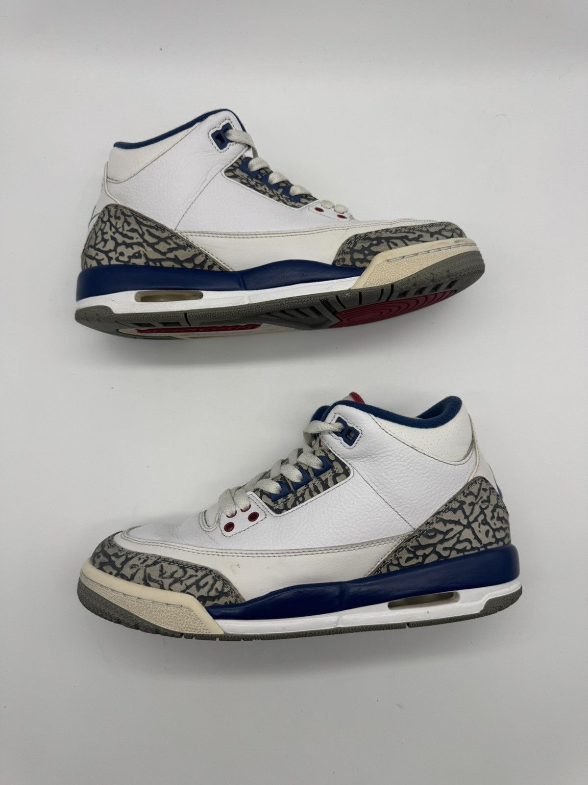 Nike Nike Air Jordan 3 Retro GS True Blue 2016 854261-106 Youth Size US 5.5 / EU 38 - 2 Thumbnail