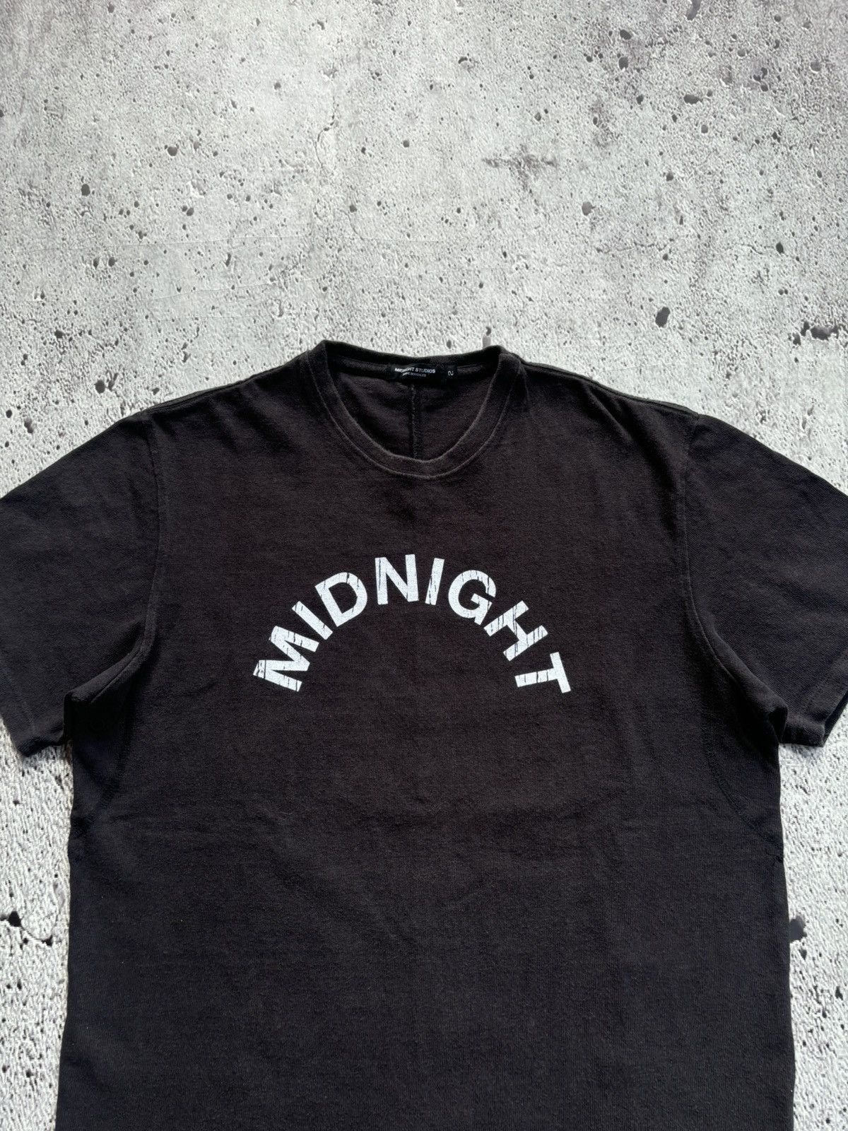 Midnight Studios Midnight Studios rock steady black tshirt Size US L / EU 52-54 / 3 - 4 Thumbnail