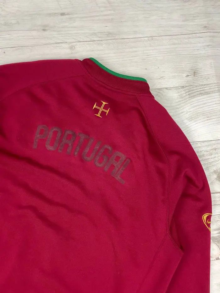 Nike Vintage Nike Portugal 2006 2008 Track Jacket Bomber Soccer Size US XL / EU 56 / 4 - 9 Thumbnail