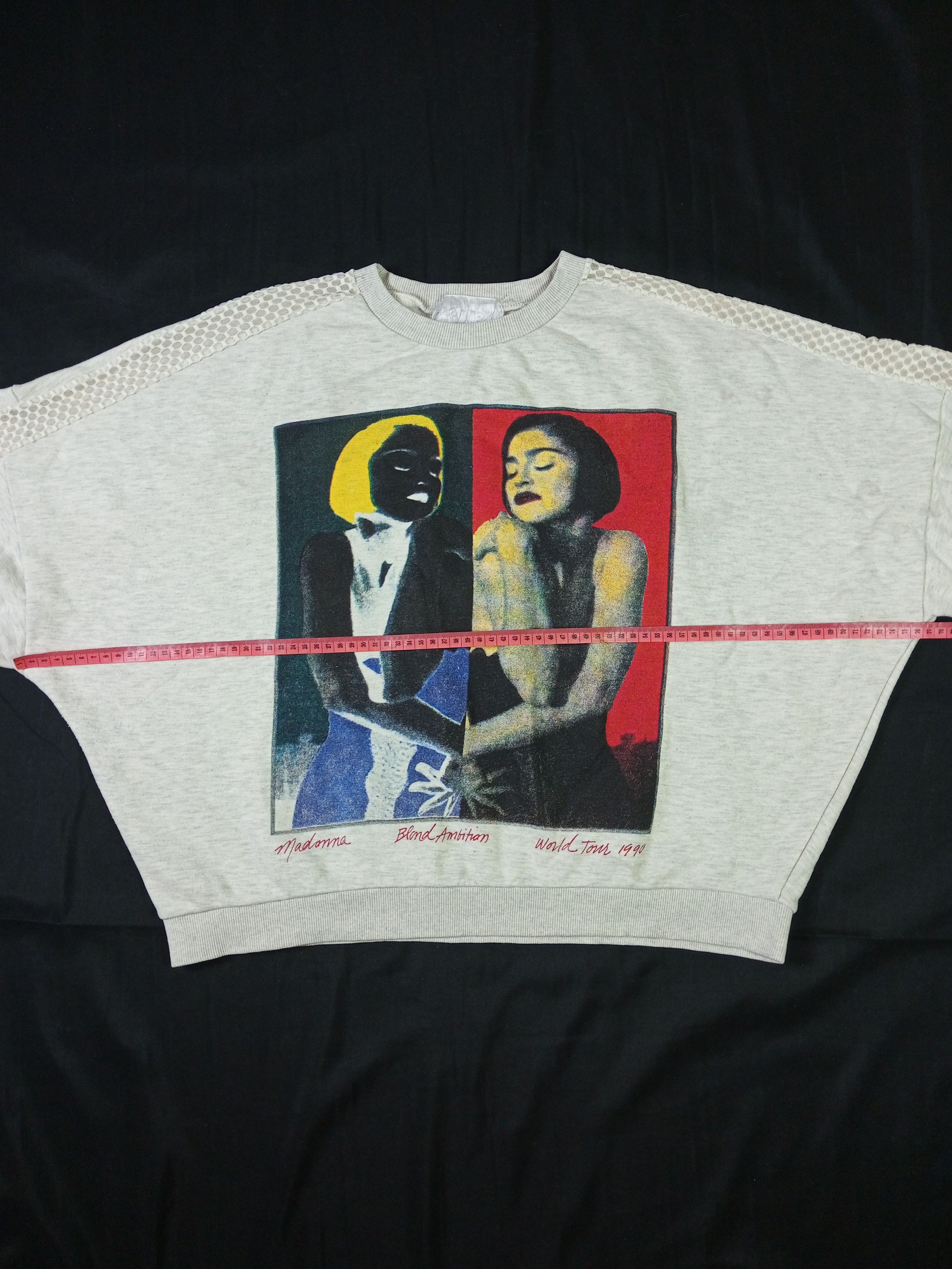 Band Tees × Vintage Vintage Madonna Blond Ambition 1990 Tour Promo Shirt Size XL / US 12-14 / IT 48-50 - 8 Thumbnail
