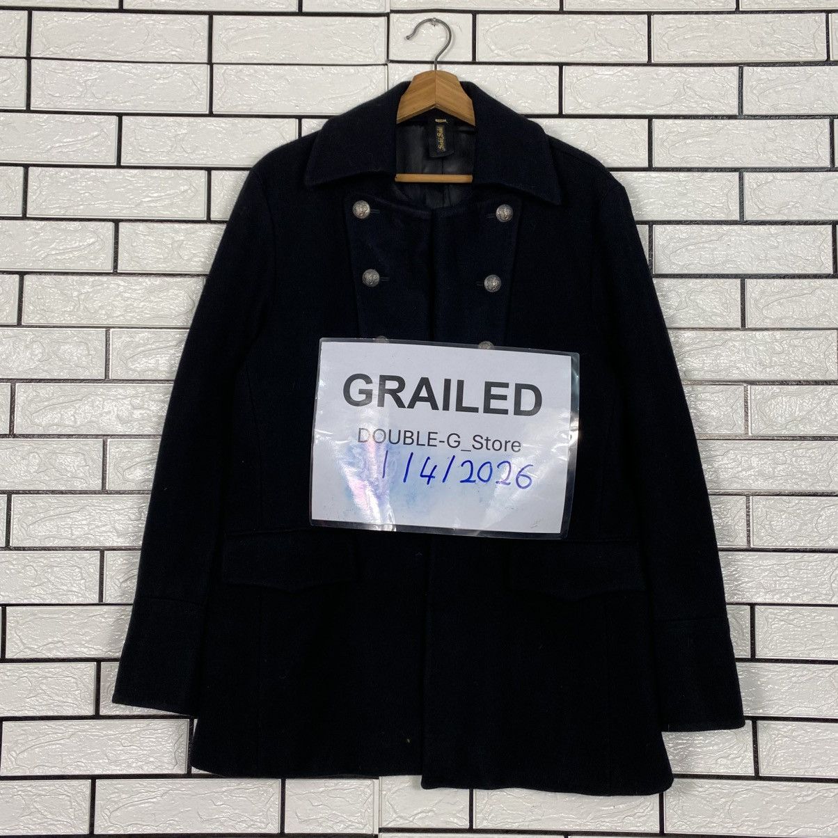 Japanese Brand 📌Vintage Wool Jacket Sabi Sabi Deluxe Runway Issey Miyake Size US M / EU 48-50 / 2 - 1 Thumbnail
