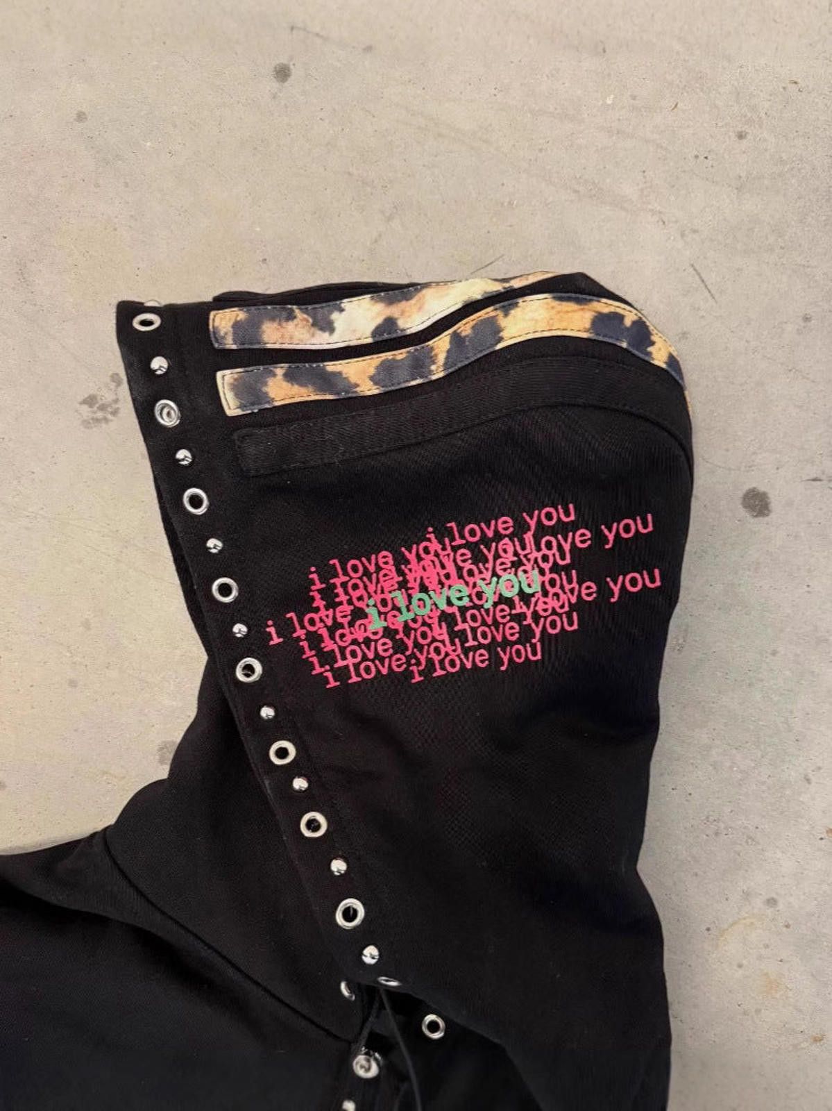Other Studded-Hood 'Apocalypse' Sleeve Zip Hoodie | Y2K Size US XL / EU 56 / 4 - 5 Thumbnail
