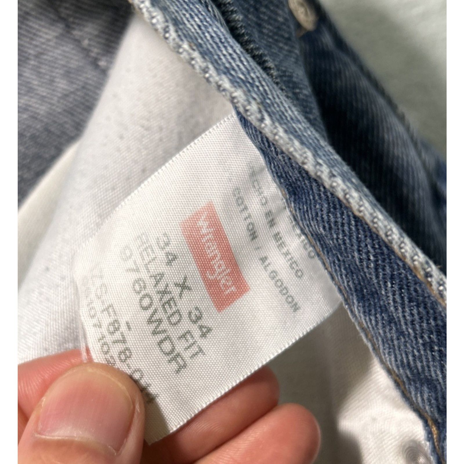 Wrangler Wrangler Loose Baggy Straight Jeans Mens 34x34 Wide Hamilton Size US 34 / EU 50 - 4 Thumbnail