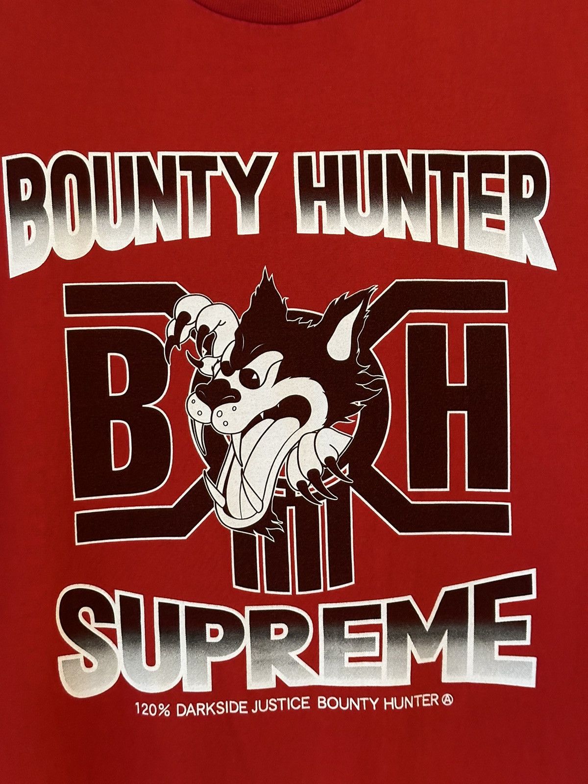 Supreme Supreme Bounty Hunter Wolf Tee Size US XL / EU 56 / 4 - 2 Thumbnail