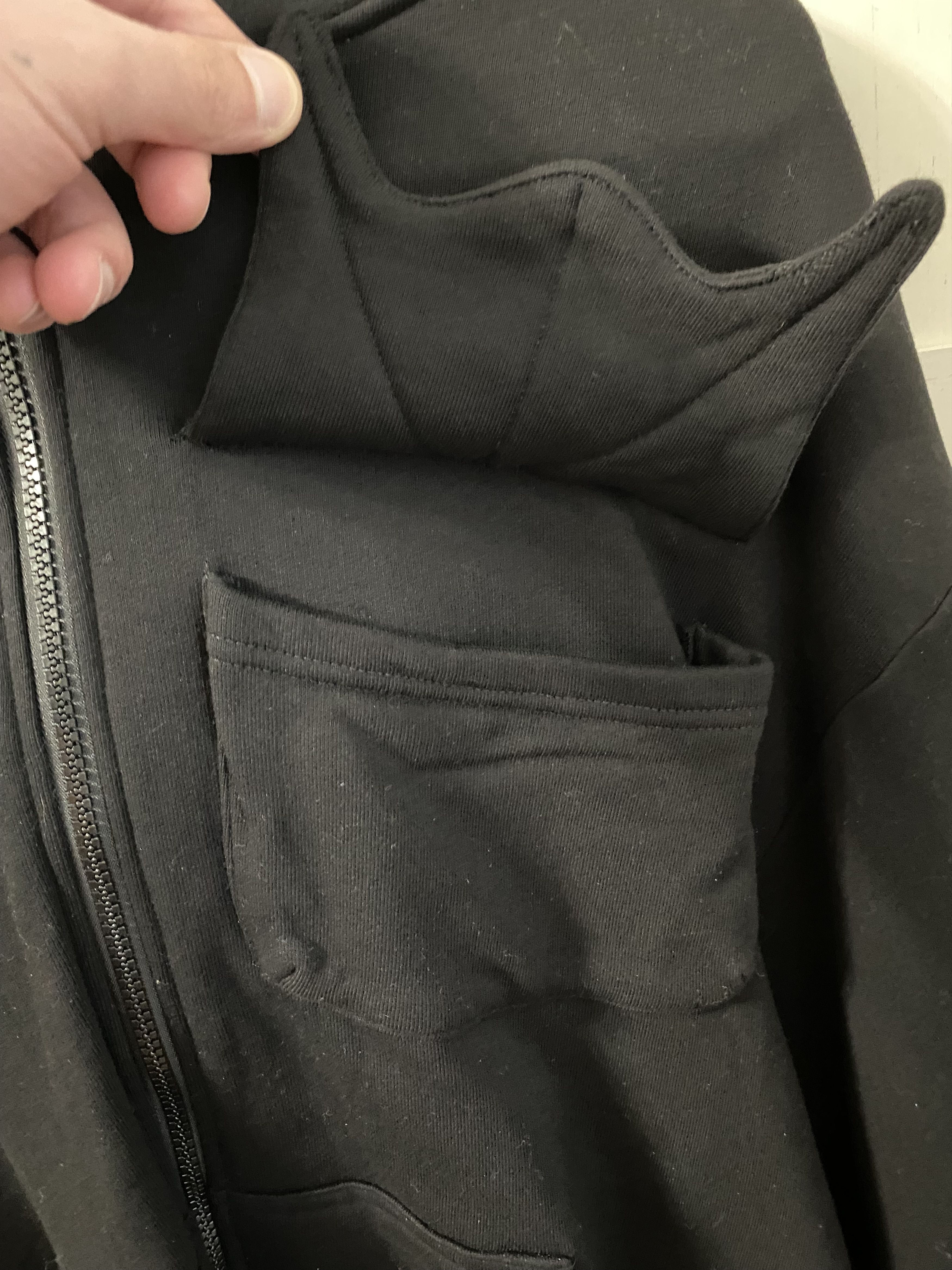 Other New Cropped Bat Zip Hoodie with Wings Size US L / EU 52-54 / 3 - 6 Thumbnail