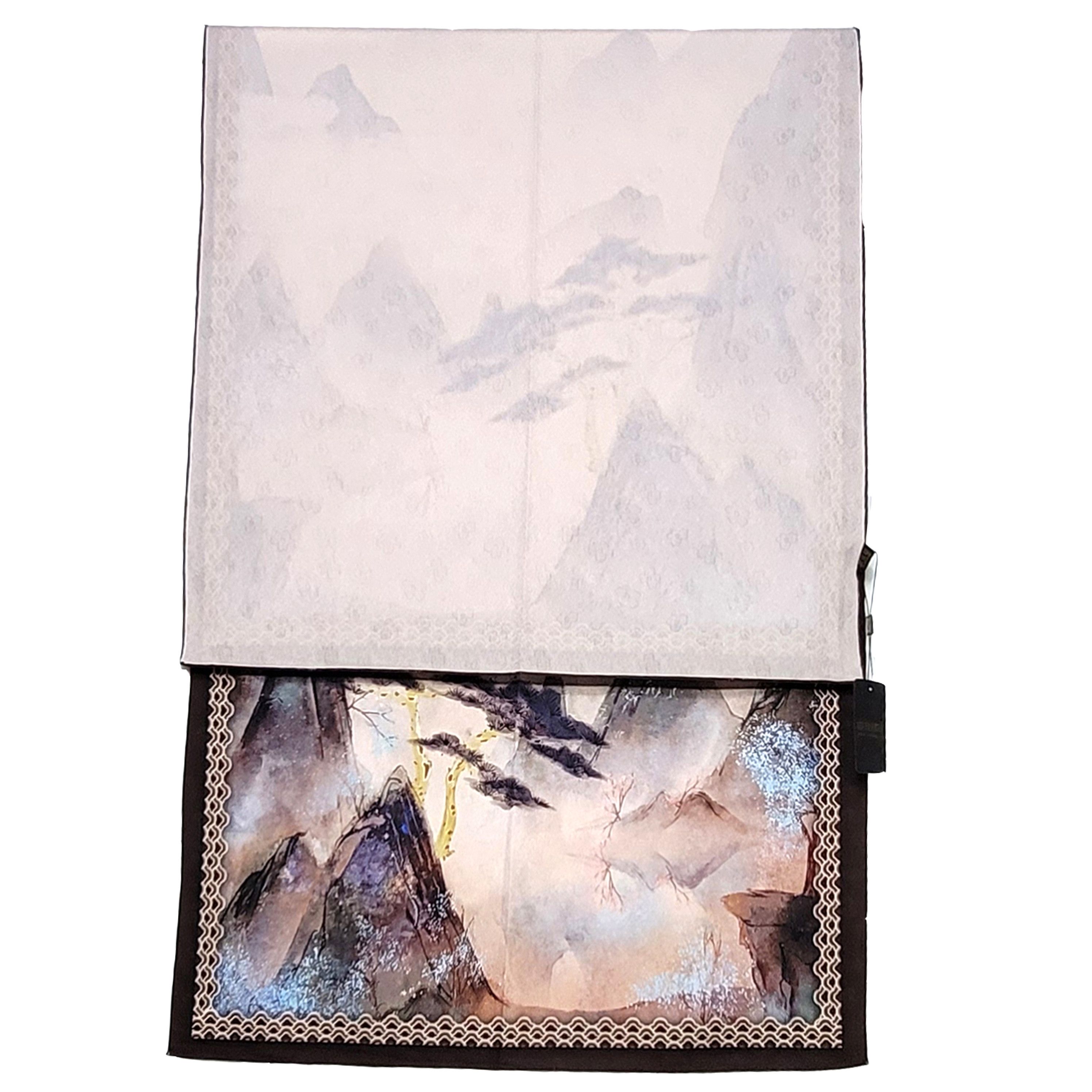 Other Double-Sided Silk Scarf 27"x70" Long Rectangle 3302 Size ONE SIZE - 7 Thumbnail