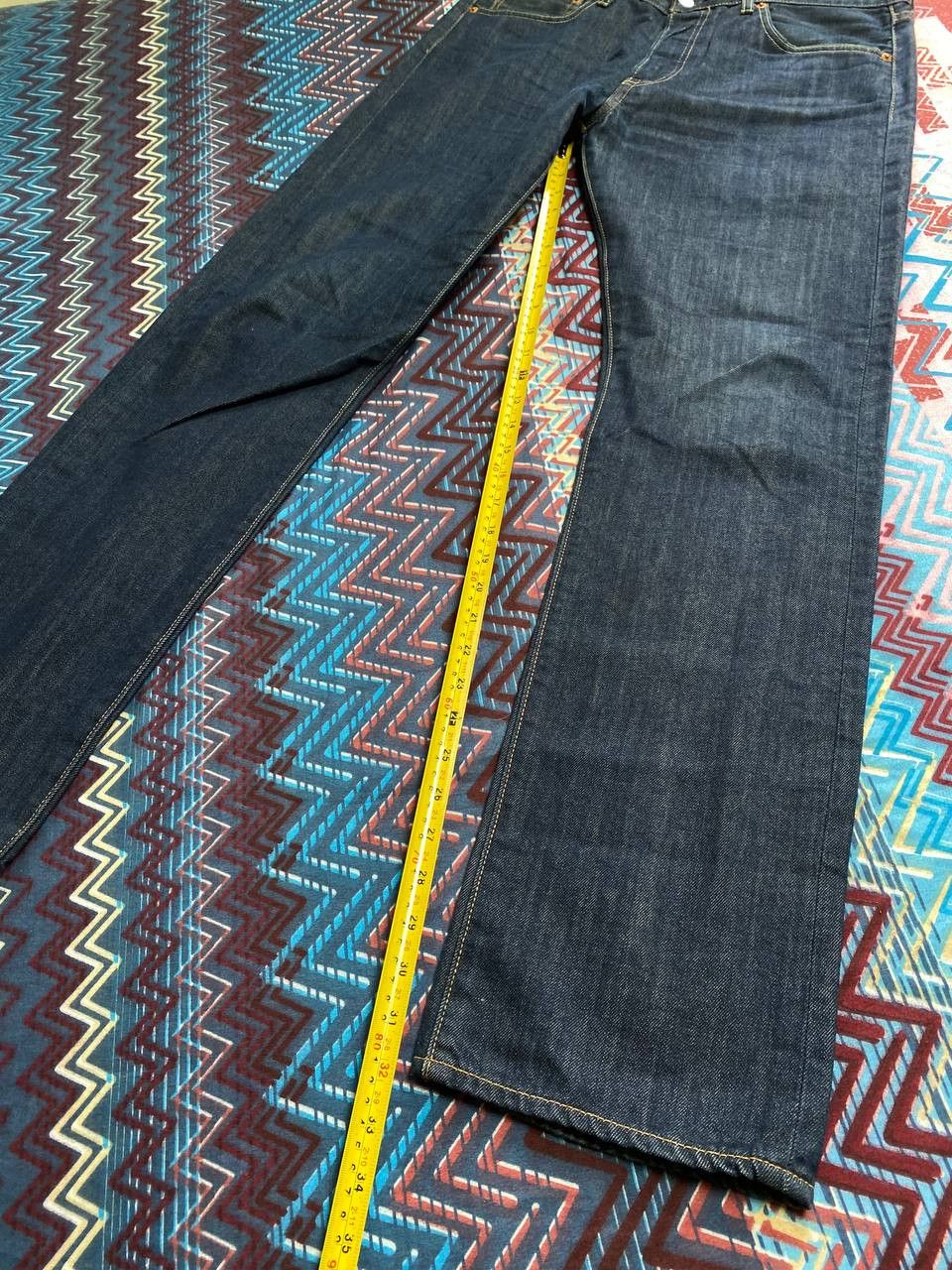 Levi's × Vintage Levi's 501 Vintage Light Denim Jeans Y2k Grunge Size US 32 / EU 48 - 6 Thumbnail