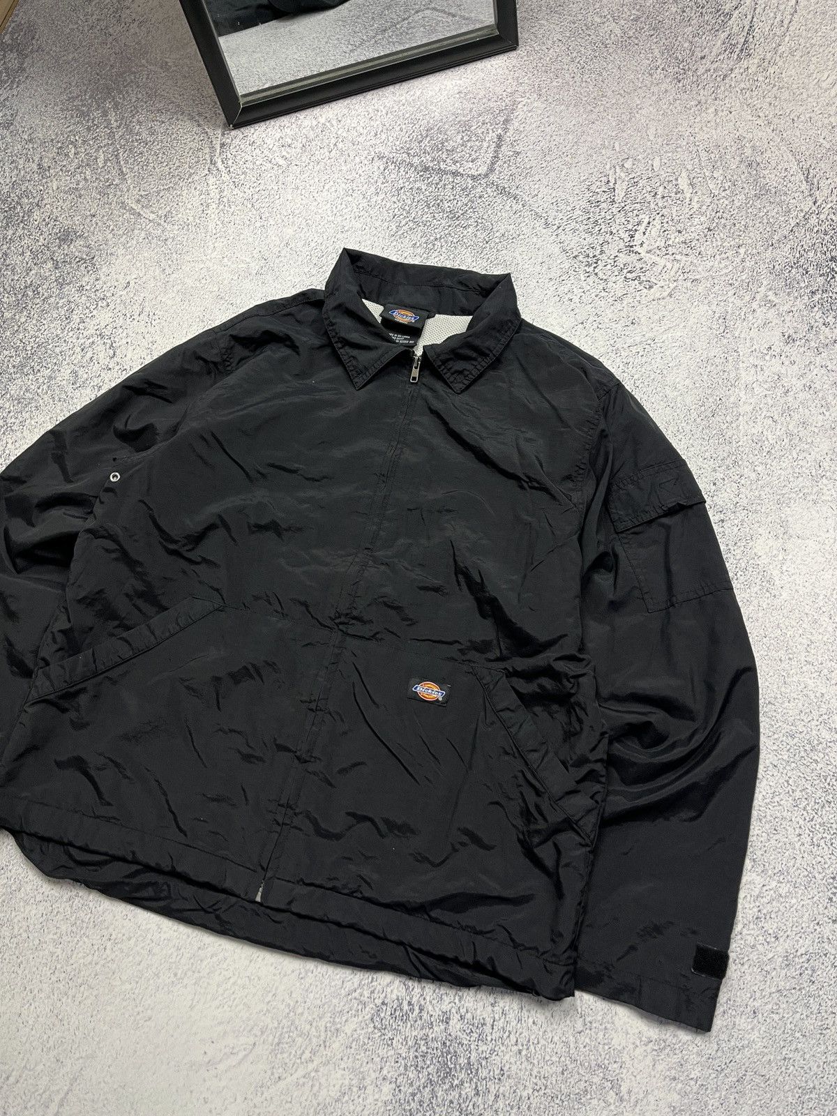 Dickies Vintage 00’s Dickies Nylon Work Bomber Jacket Rare Y2k Hype Size US M / EU 48-50 / 2 - 3 Thumbnail