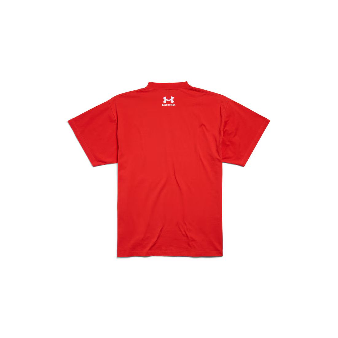Balenciaga × Under Armour oc11z0425 Under Armour® T- Shirt Oversized in Red Size US M / EU 48-50 / 2 - 6 Thumbnail