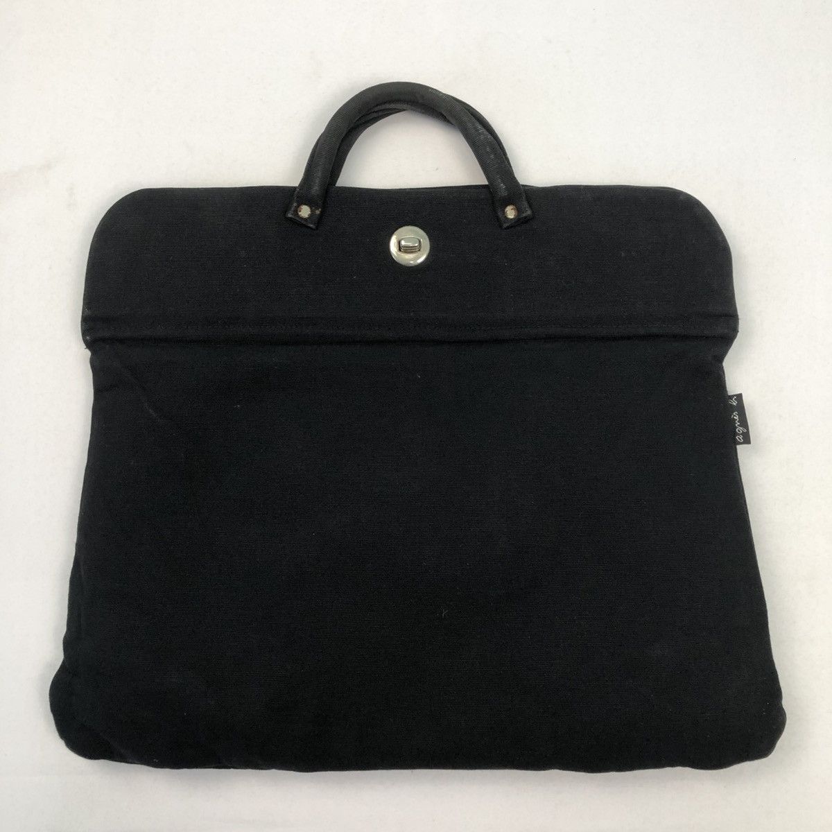 agnes b. AGNES B. CAMVAS CARRY TOTE BAG Size ONE SIZE - 1 Thumbnail