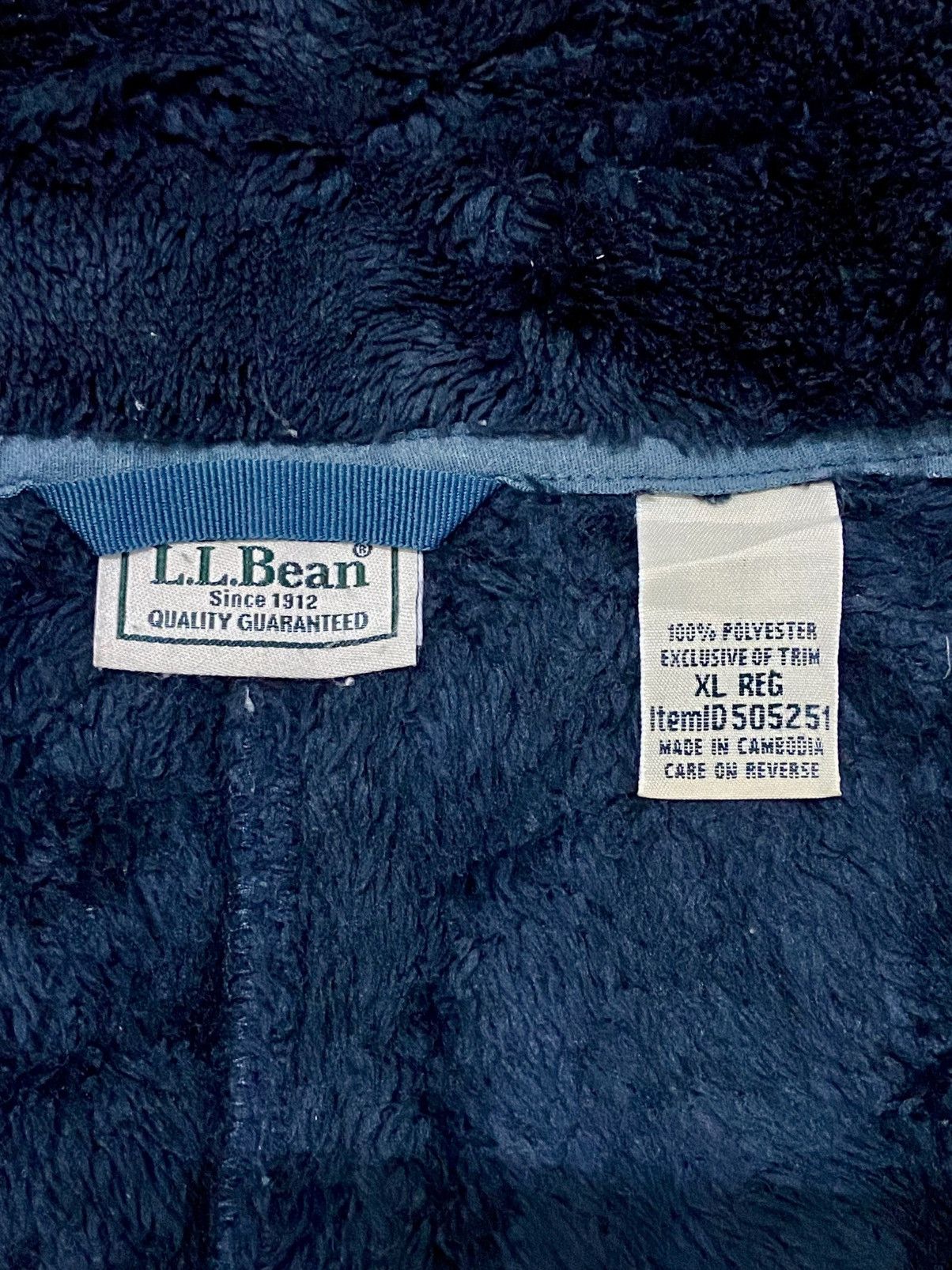 L.L. Bean LL BEAN FLEECE JACKET Size US XL / EU 56 / 4 - 14 Thumbnail