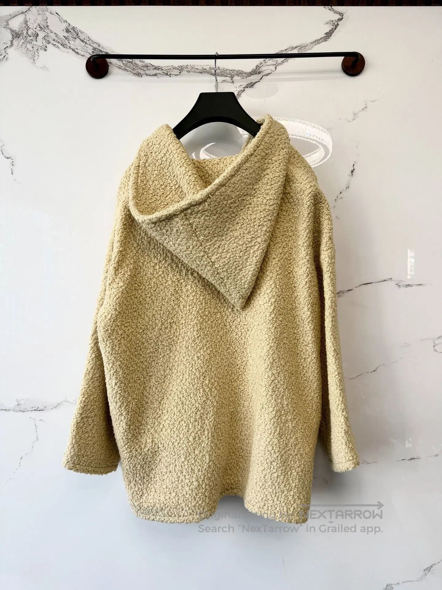 Celine celine cream woven oversized coat. Size M / US 6-8 / IT 42-44 - 4 Thumbnail