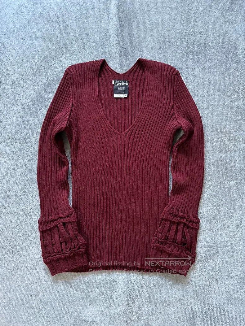 Jean Paul Gaultier Jean Paul Gaultier Long-sleeve, Knitted long-sleeve Size M / US 6-8 / IT 42-44 - 5 Thumbnail