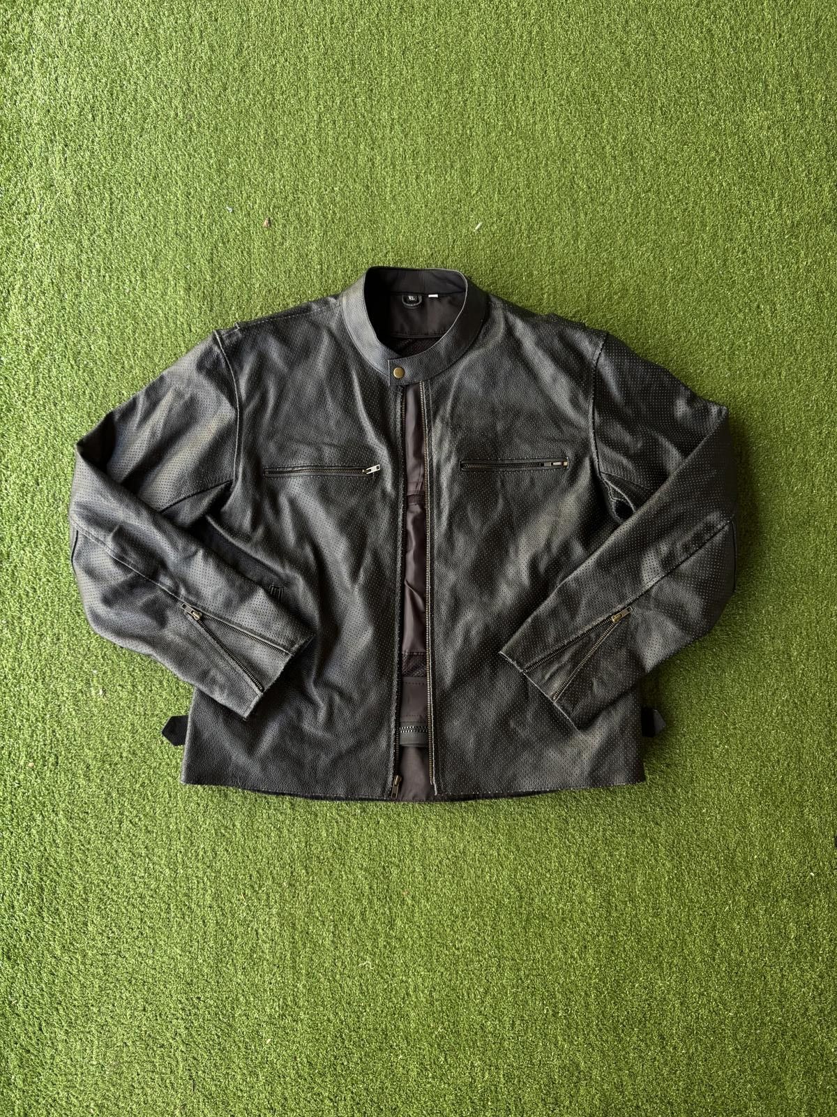 Designer Genuine Leather Jacket Size US XL / EU 56 / 4 - 1 Thumbnail