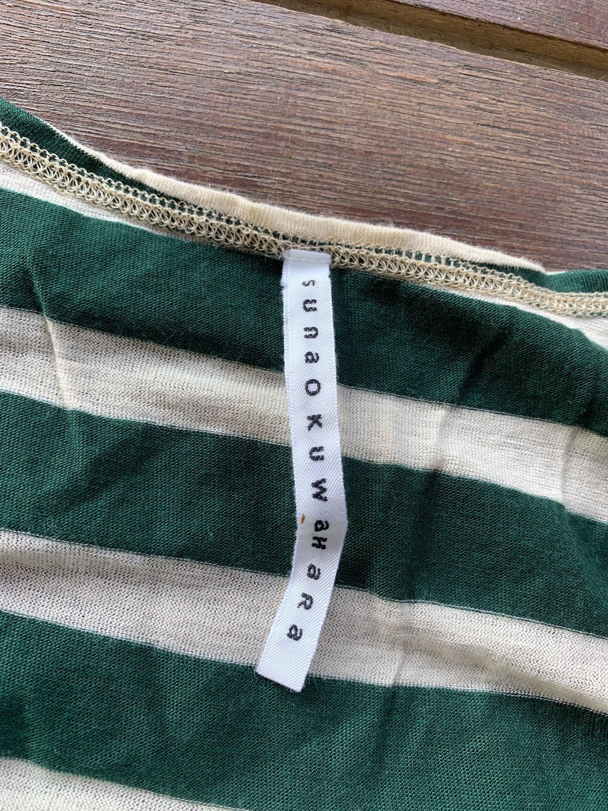Sunao Kuwahara Sunao Kuwahara Japan Issey Miyake stripes midi dress size M Size M / US 6-8 / IT 42-44 - 4 Thumbnail