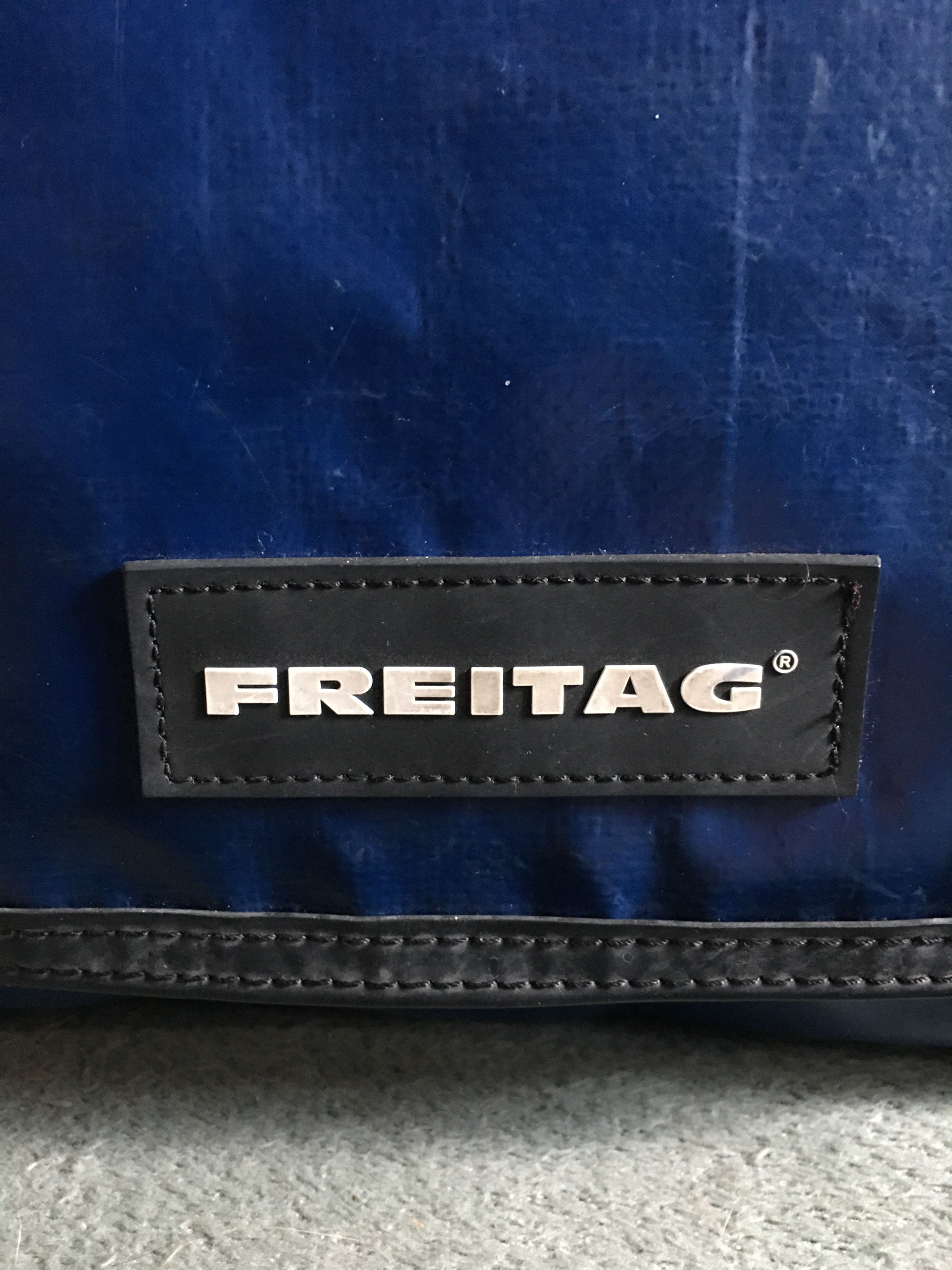 Freitag FREITAG F12 Dragnet Blue Recycle Material Shoulder Bag Size ONE SIZE - 3 Thumbnail
