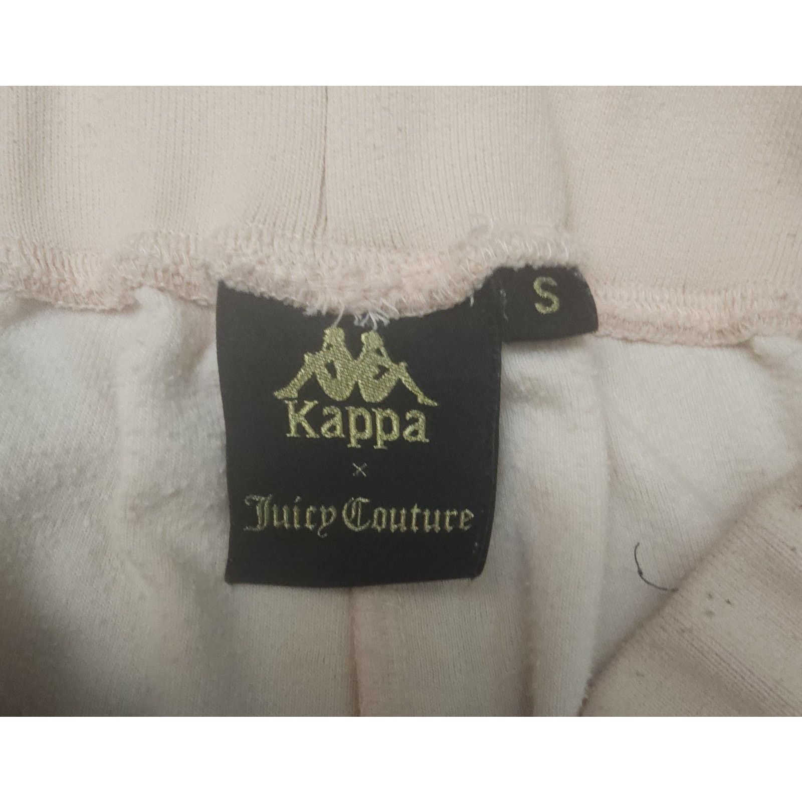 Juicy Couture Juicy Couture Kappa Embossed Velour Jogger Pants Whisper Size 26" / US 2 / IT 38 - 8 Thumbnail
